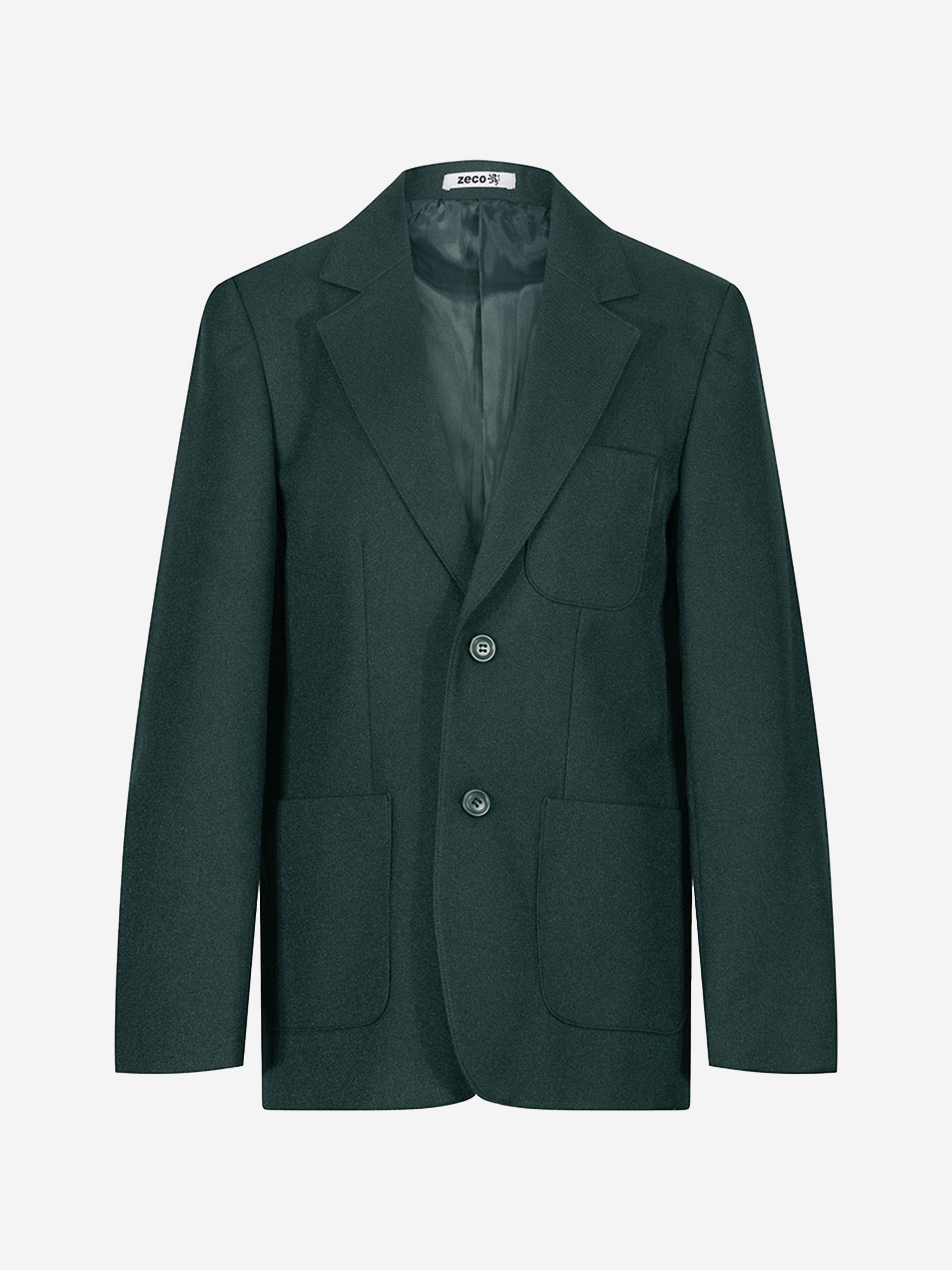 Zeco Kids School Blazer in Green Cheap Comfortable