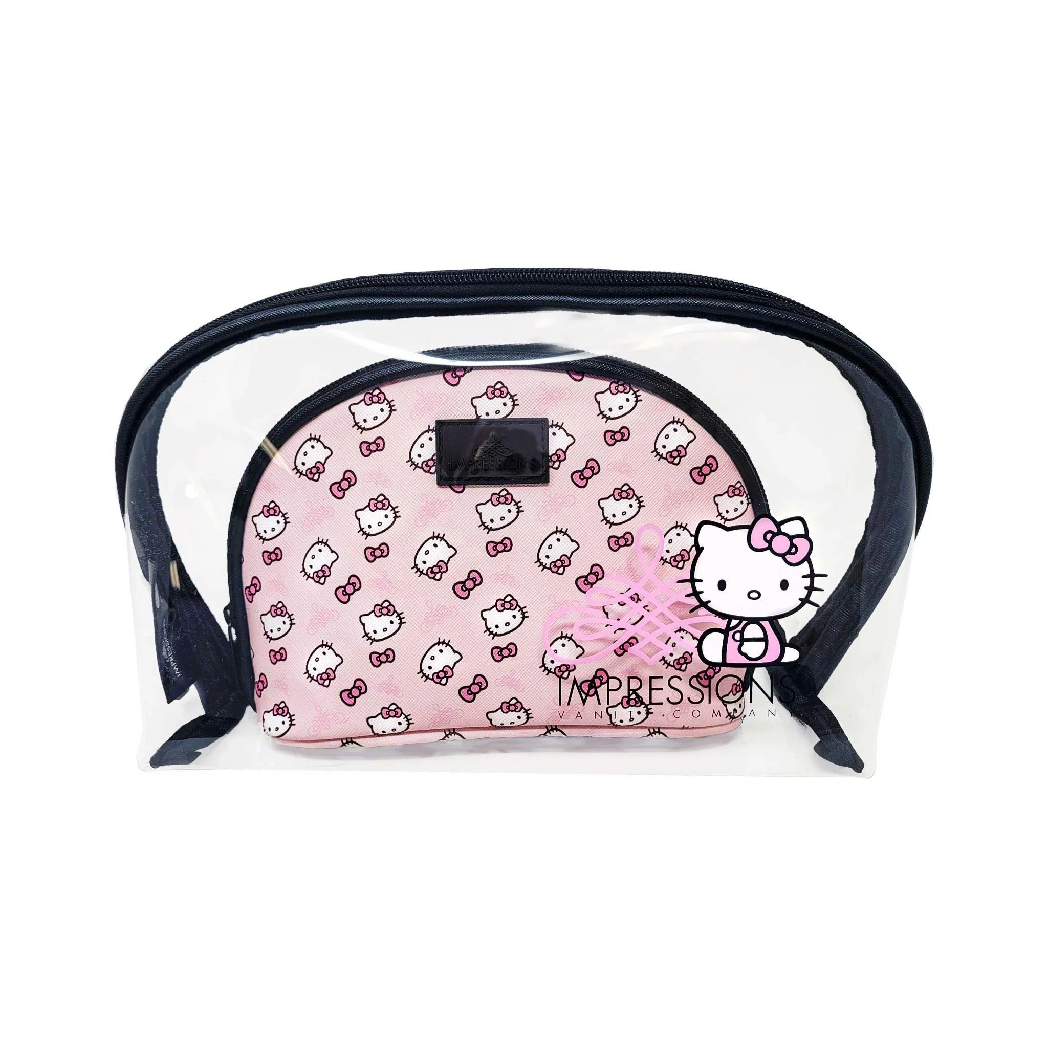 Hello Kitty x Impressions Vanity Clutch Set (Pink) Release Dates Authentic