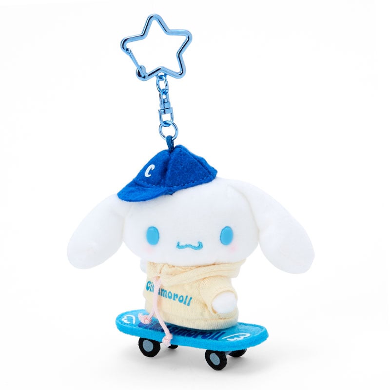 Cinnamoroll Plush Mascot Keychain (Sk8r Squad Series) Cheap Sale Outlet Store
