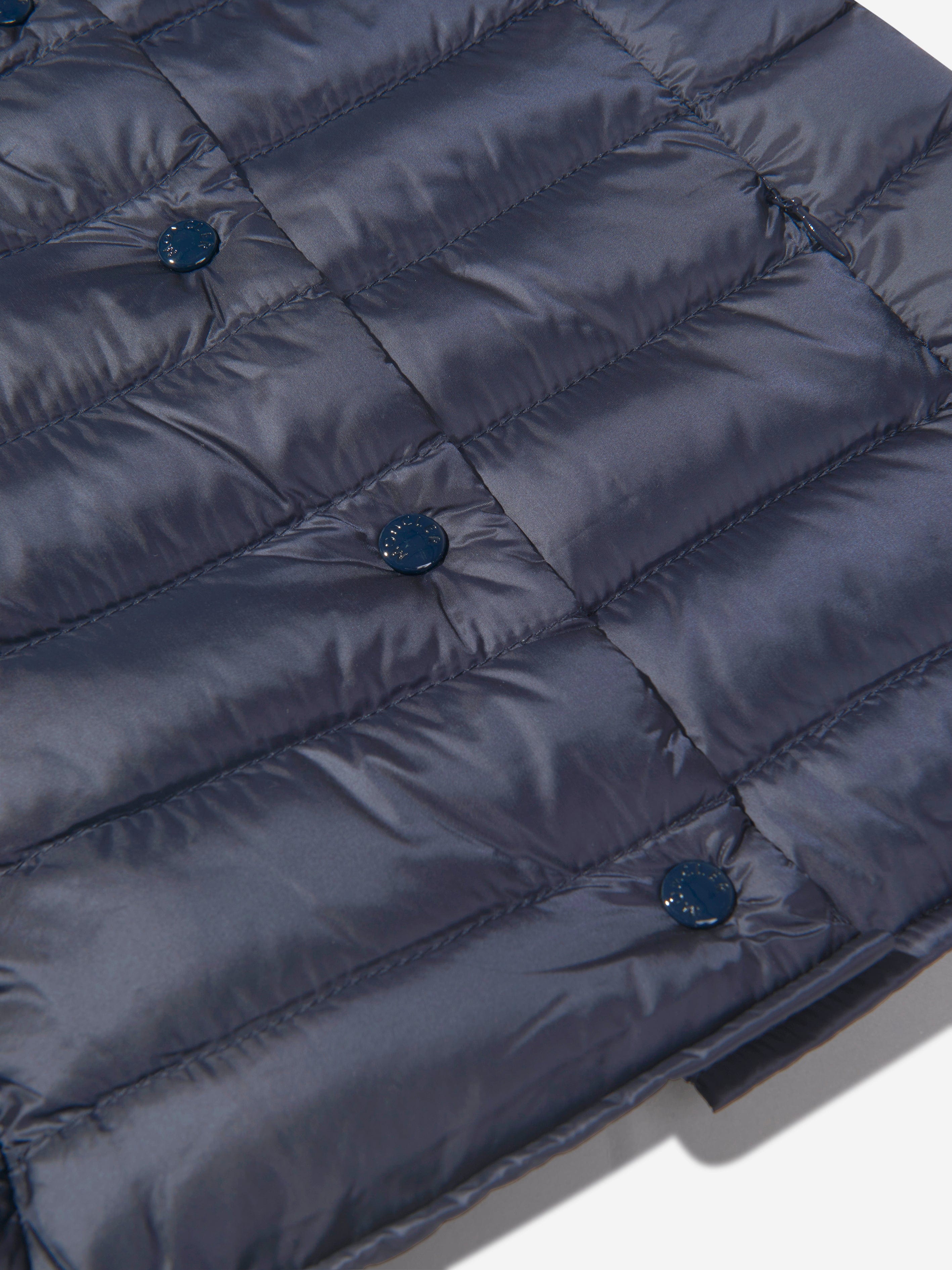 Girls Down Padded Liane Gilet in Navy Cheap Newest