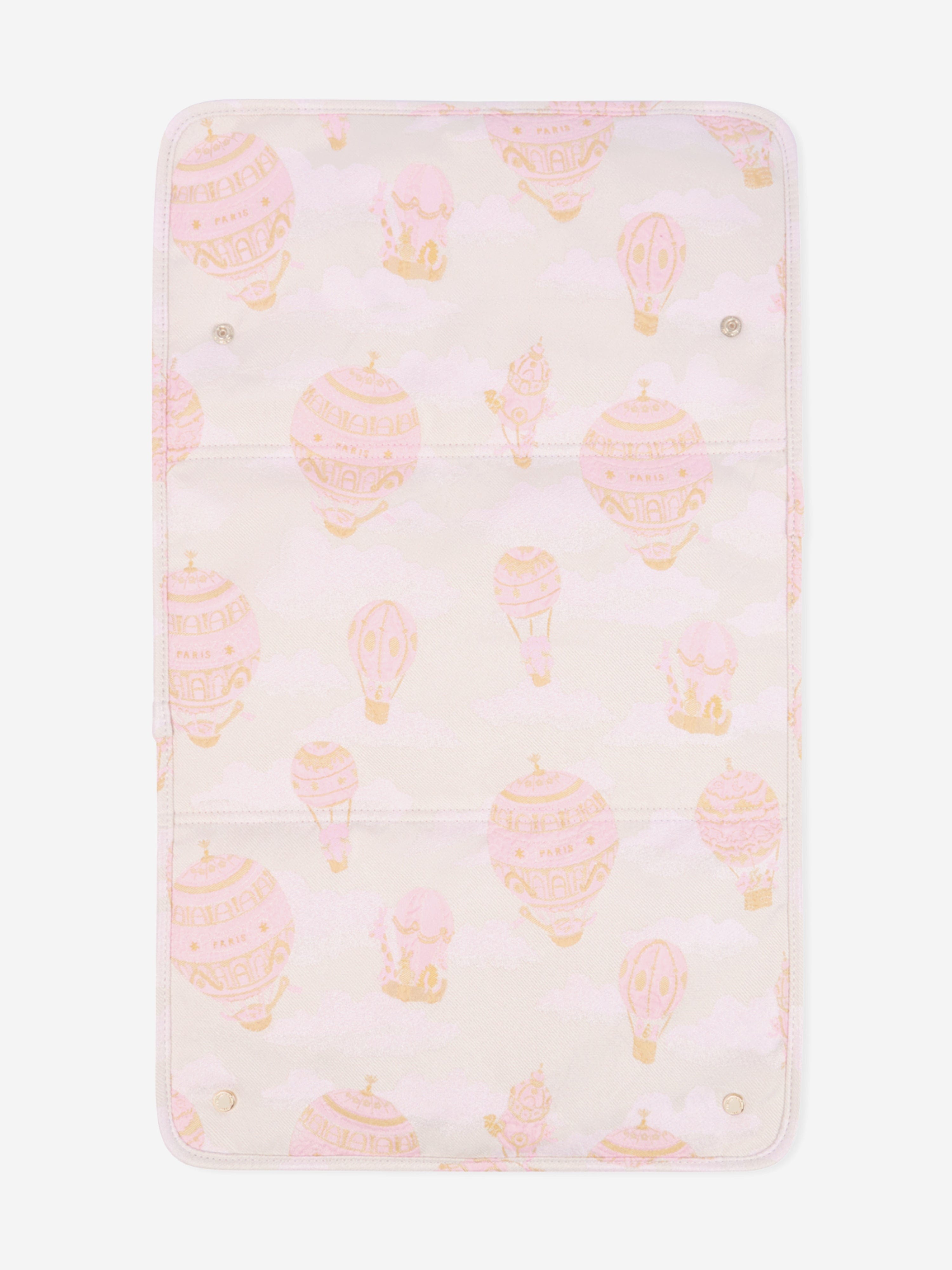 Atelier Choux Baby Hot Air Balloons Changing Bag in Pink (38cm) Outlet Newest