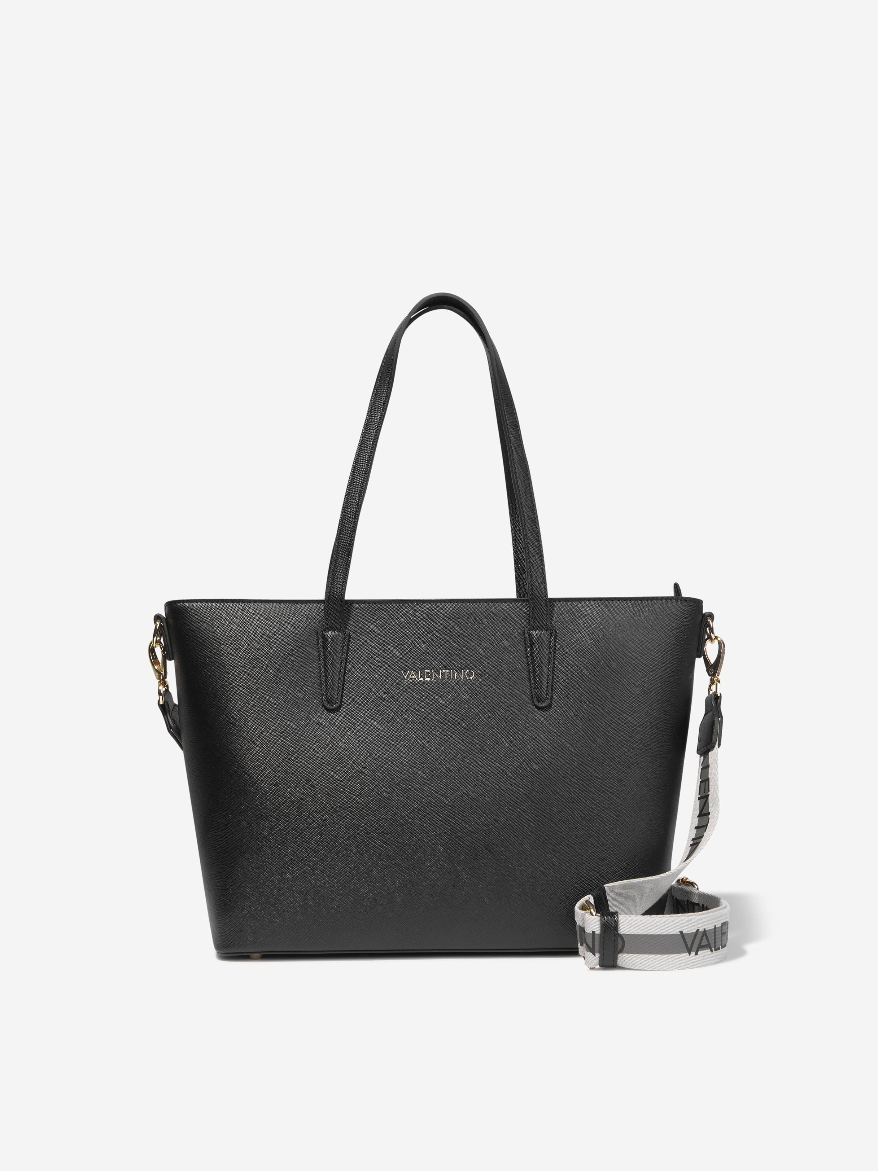 Valentino Girls Zero Shopping Bag in Black (W: 10cm) Best Place To Buy Online