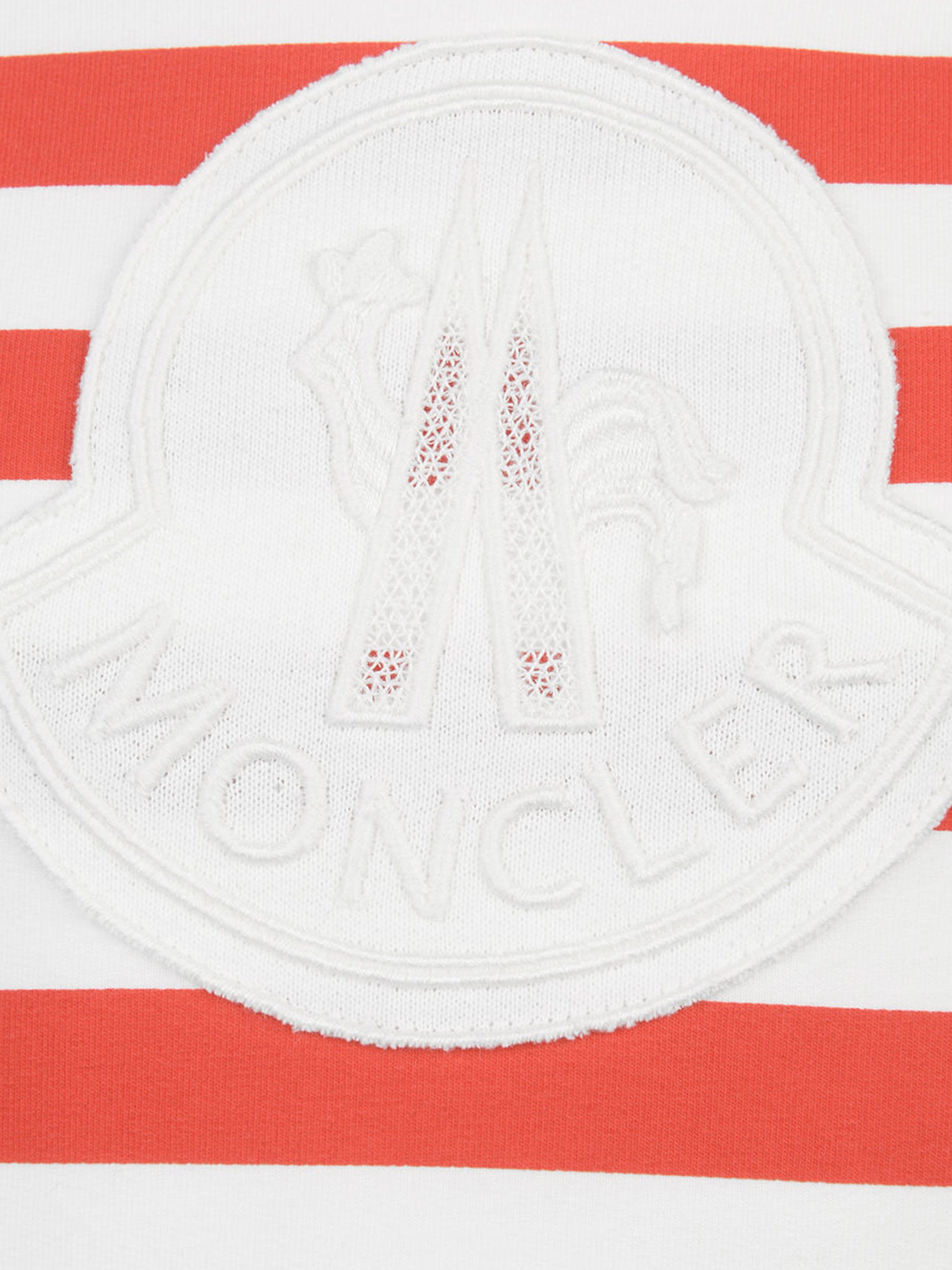 Moncler Enfant Girls Striped Dress Buy Cheap Deals
