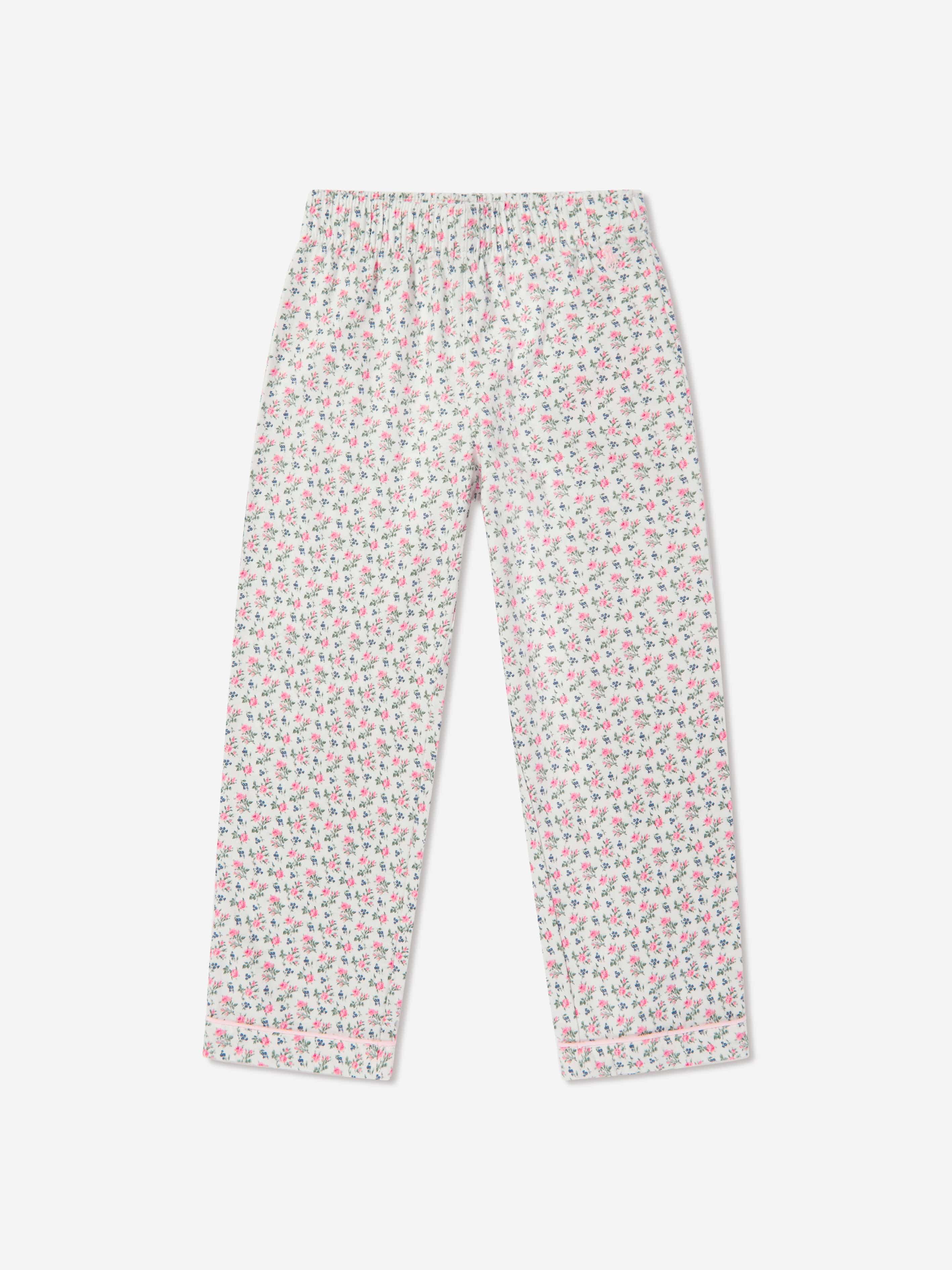 Ralph Lauren Girls Pyjama Set in Ivory Clearance Amazing Pice
