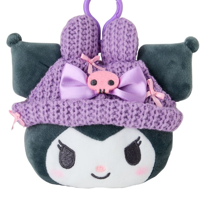 Kuromi Cozy Cap Mascot Clip Pouch Cheap Wholesale