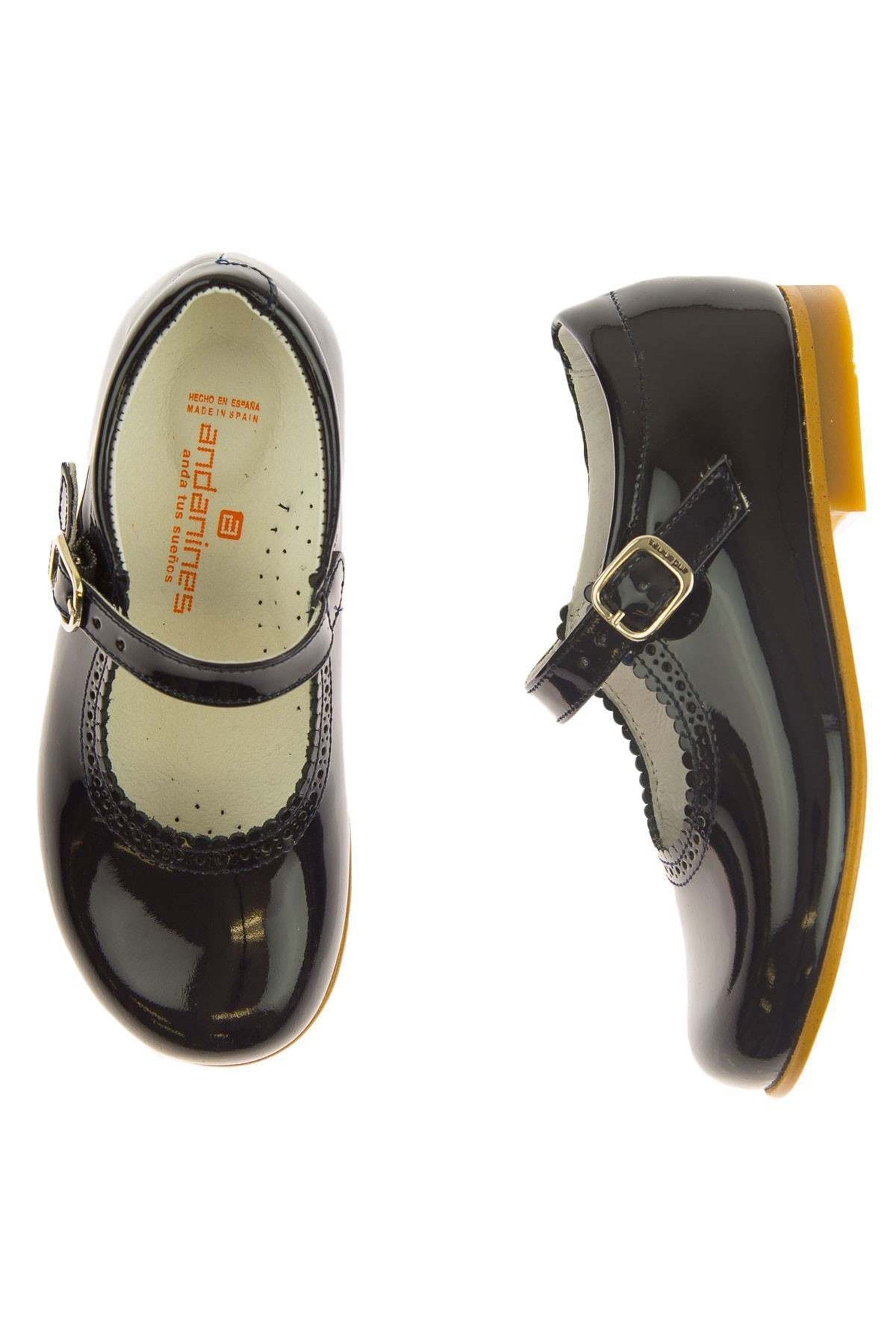 Andanines Girls Patent Leather Mary Jane Shoes Outlet Discount Authentic