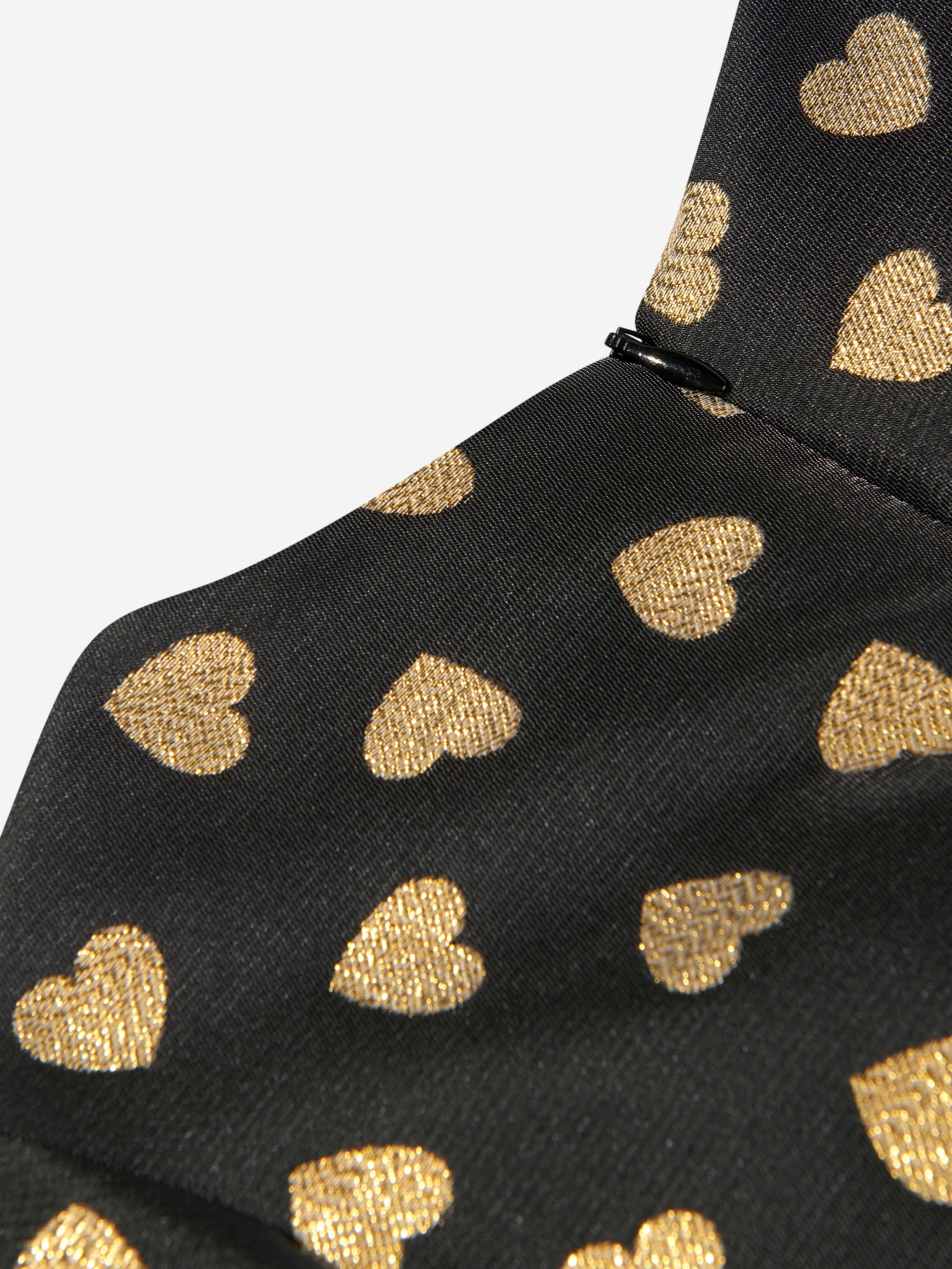 Moschino Girls All Over Hearts Dress in Black Sale In China