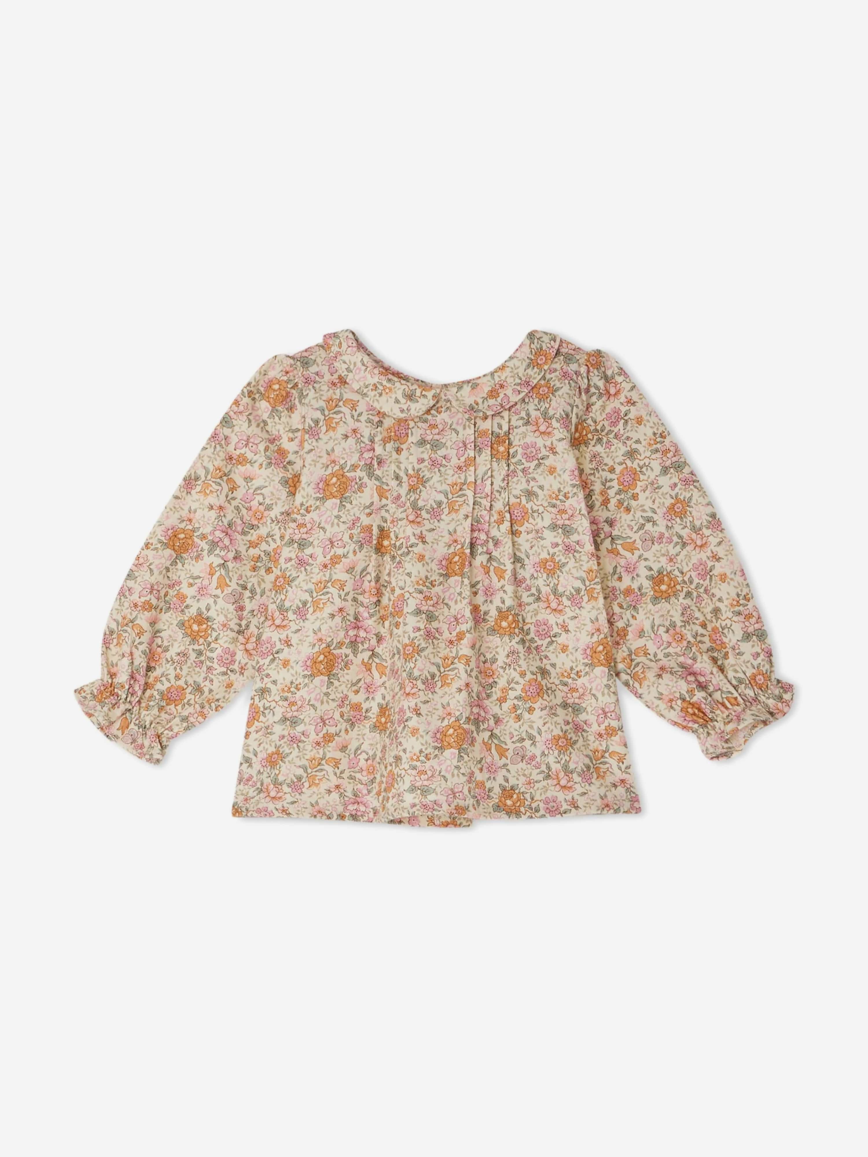 Bonpoint Baby Girls Tivoli Blouse in Multicolour Cheap Sale Best Pices