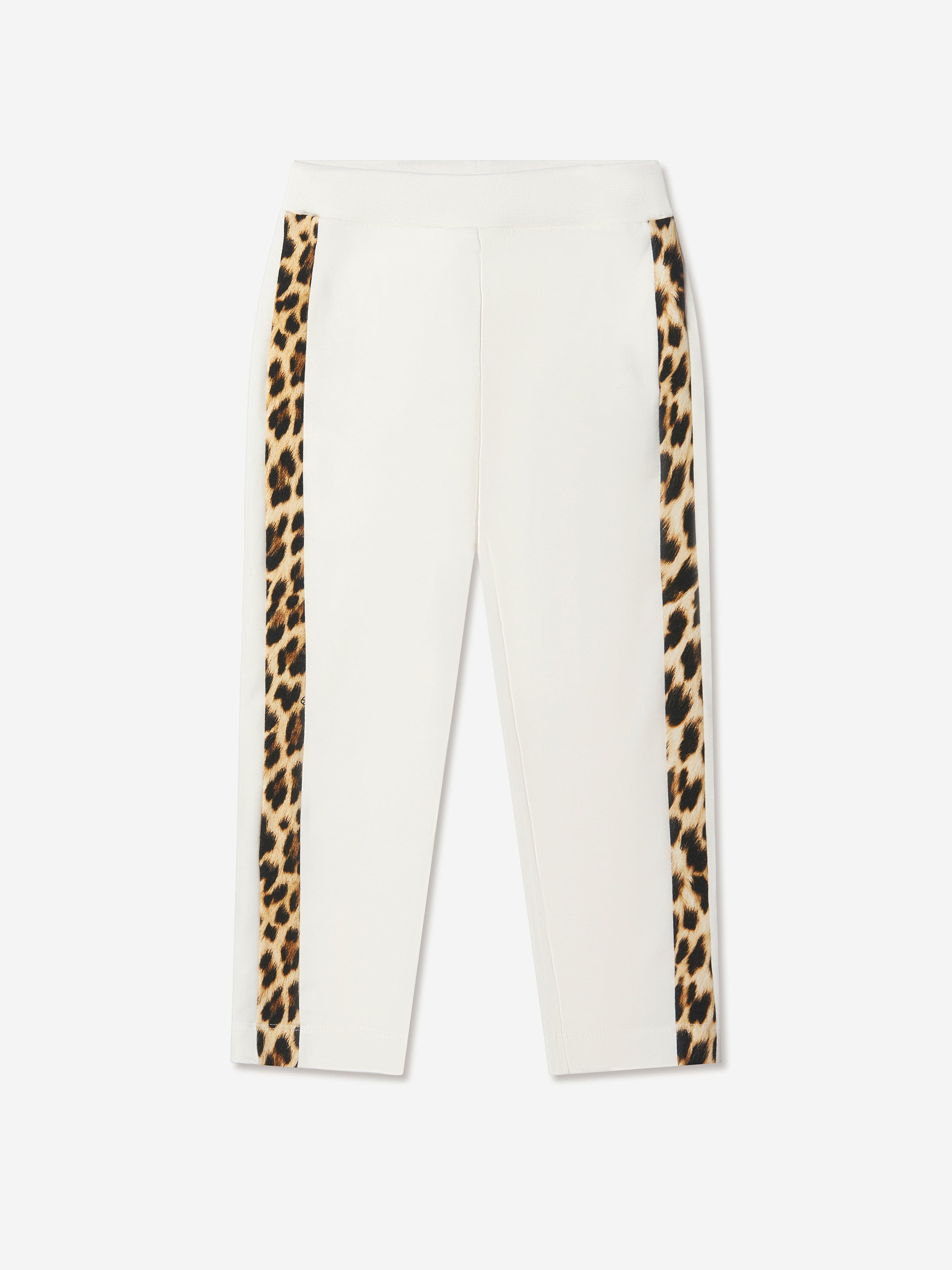 Roberto Cavalli Girls Cotton Fleece Joggers 2025 Online