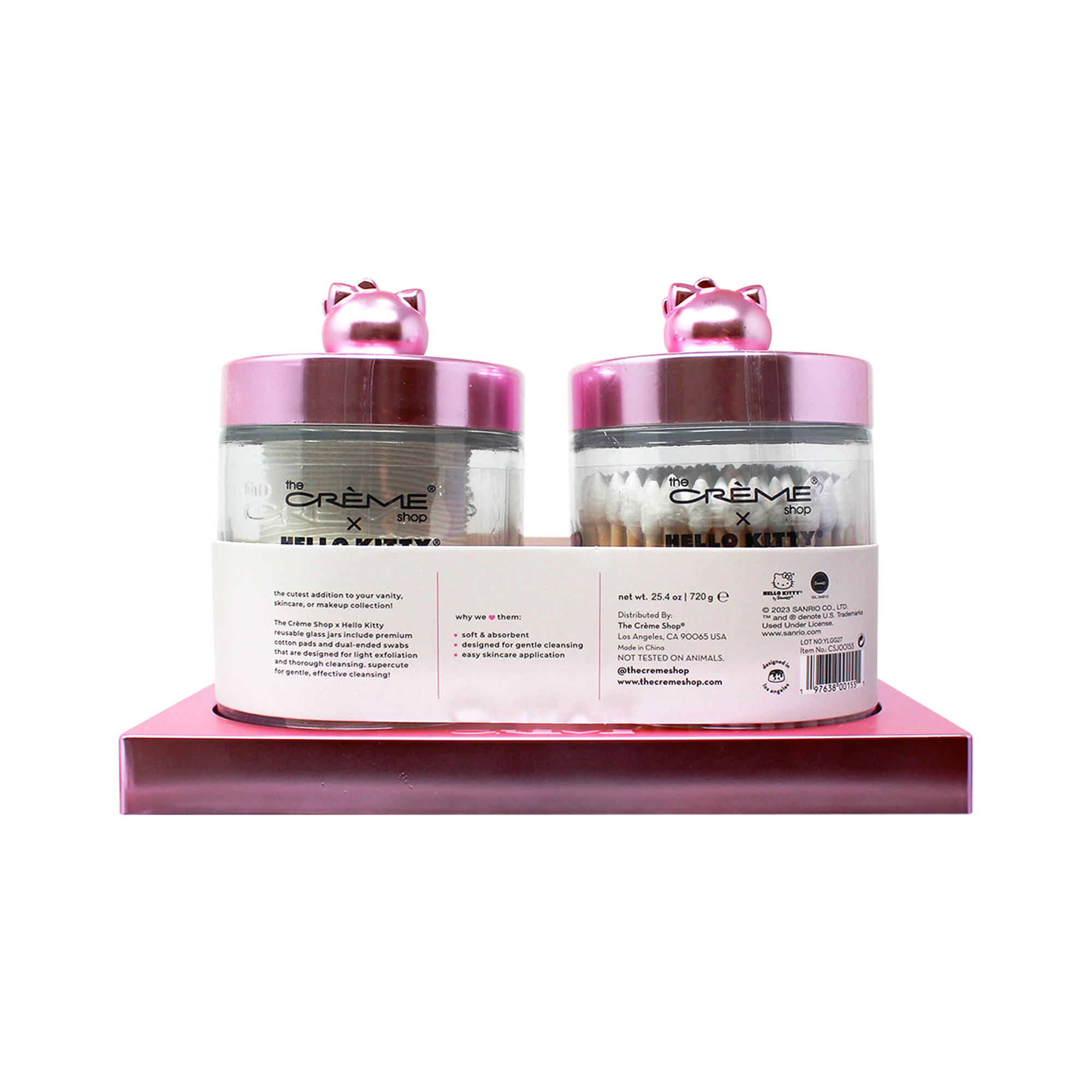 Hello Kitty x The Cr¨¨me Shop Premium Reusable Jar Set (Pink) Cheap Sale Now