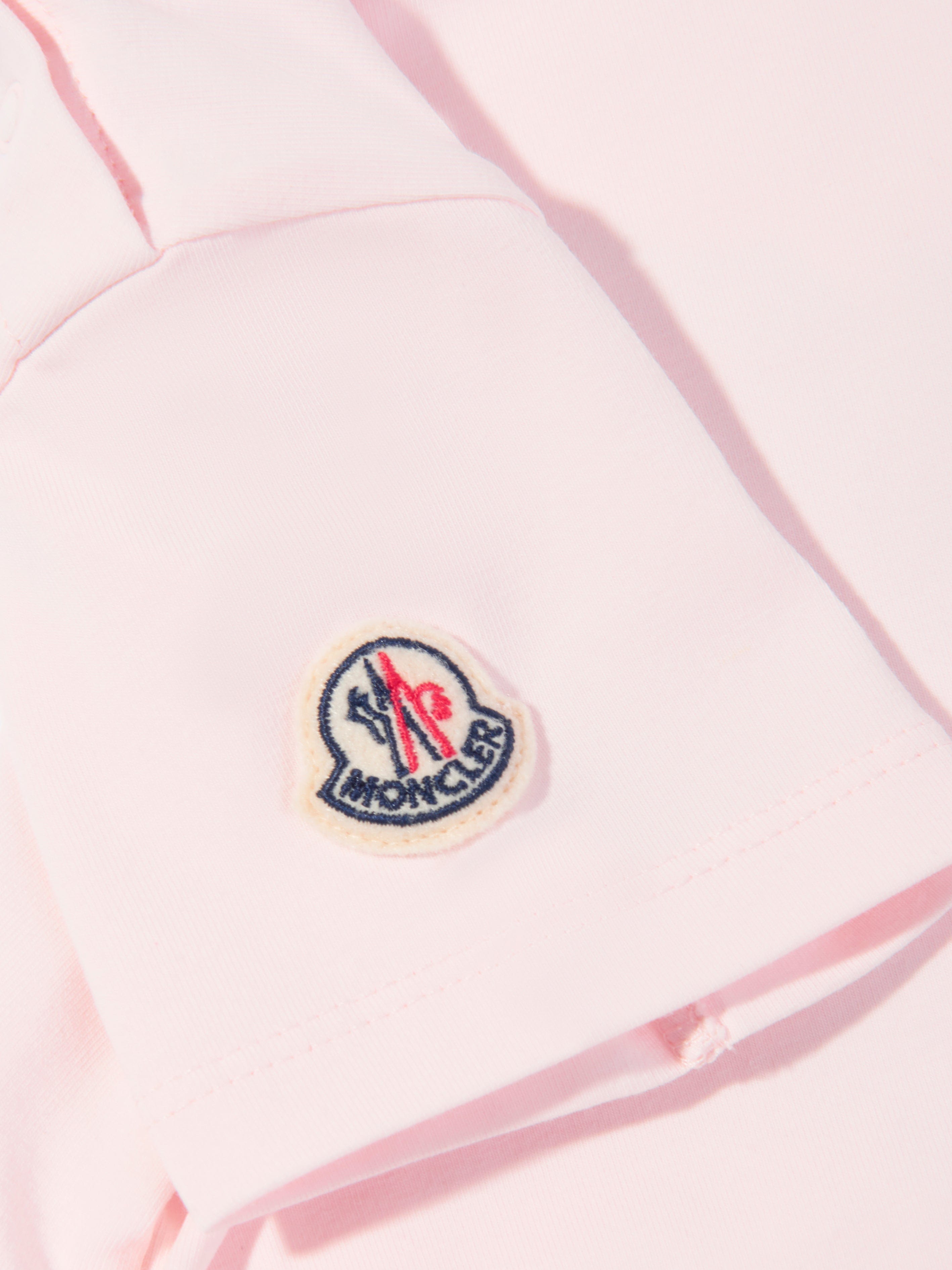 Moncler Enfant Baby Girls Tennis Bear T-Shirt in Pink Buy Cheap Low Shipping Fee