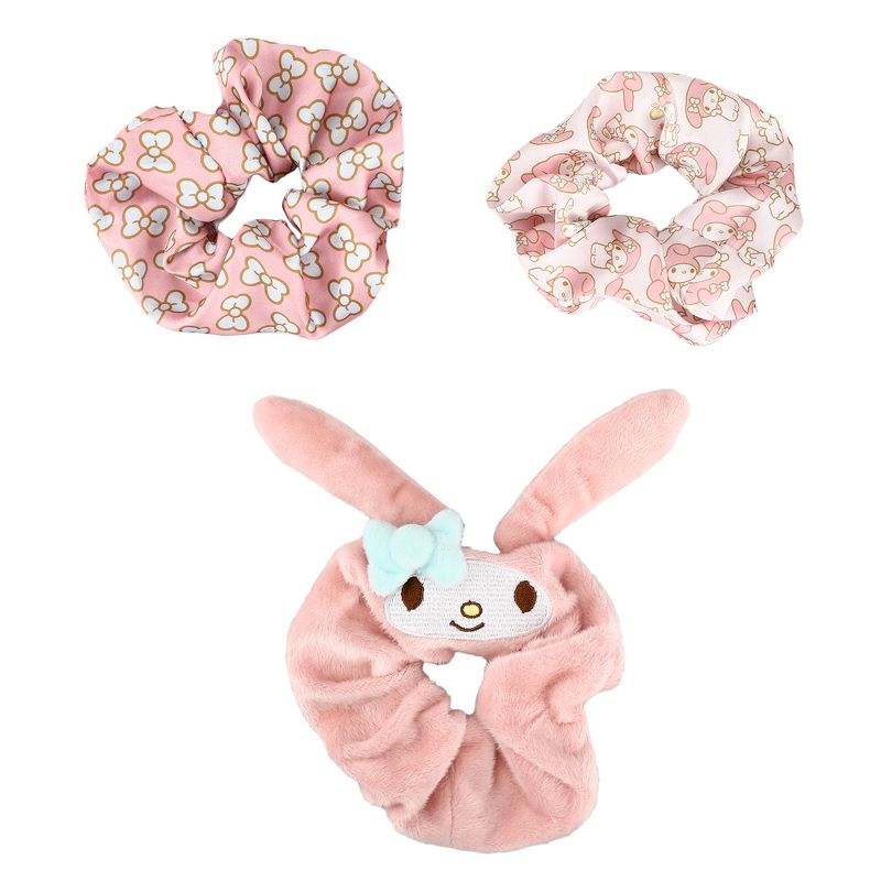 My Melody 3-Piece Scrunchie Set Recommend For Sale