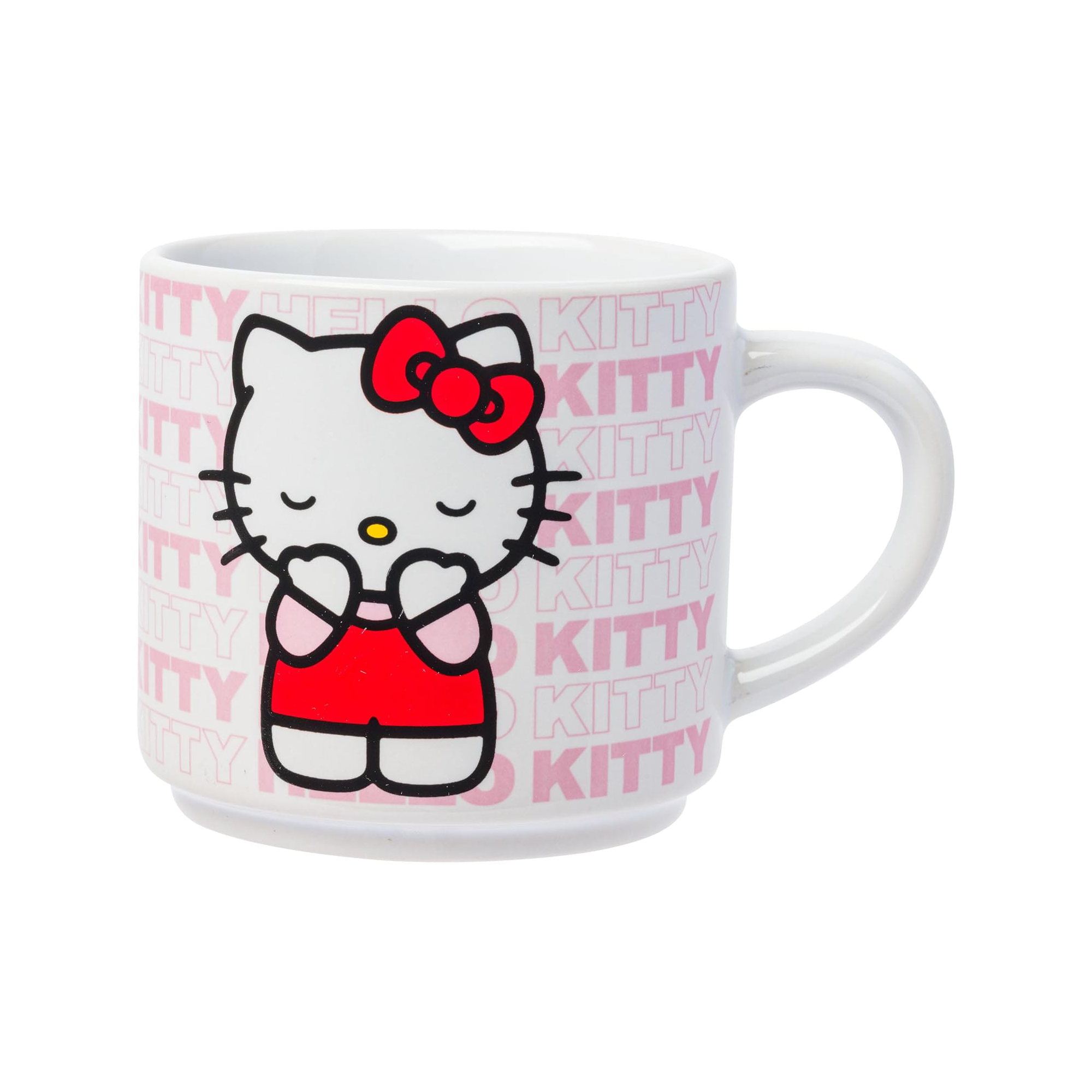 Hello Kitty Expressions 5-Piece Ceramic Mug Stack Free Shipping Big Sale