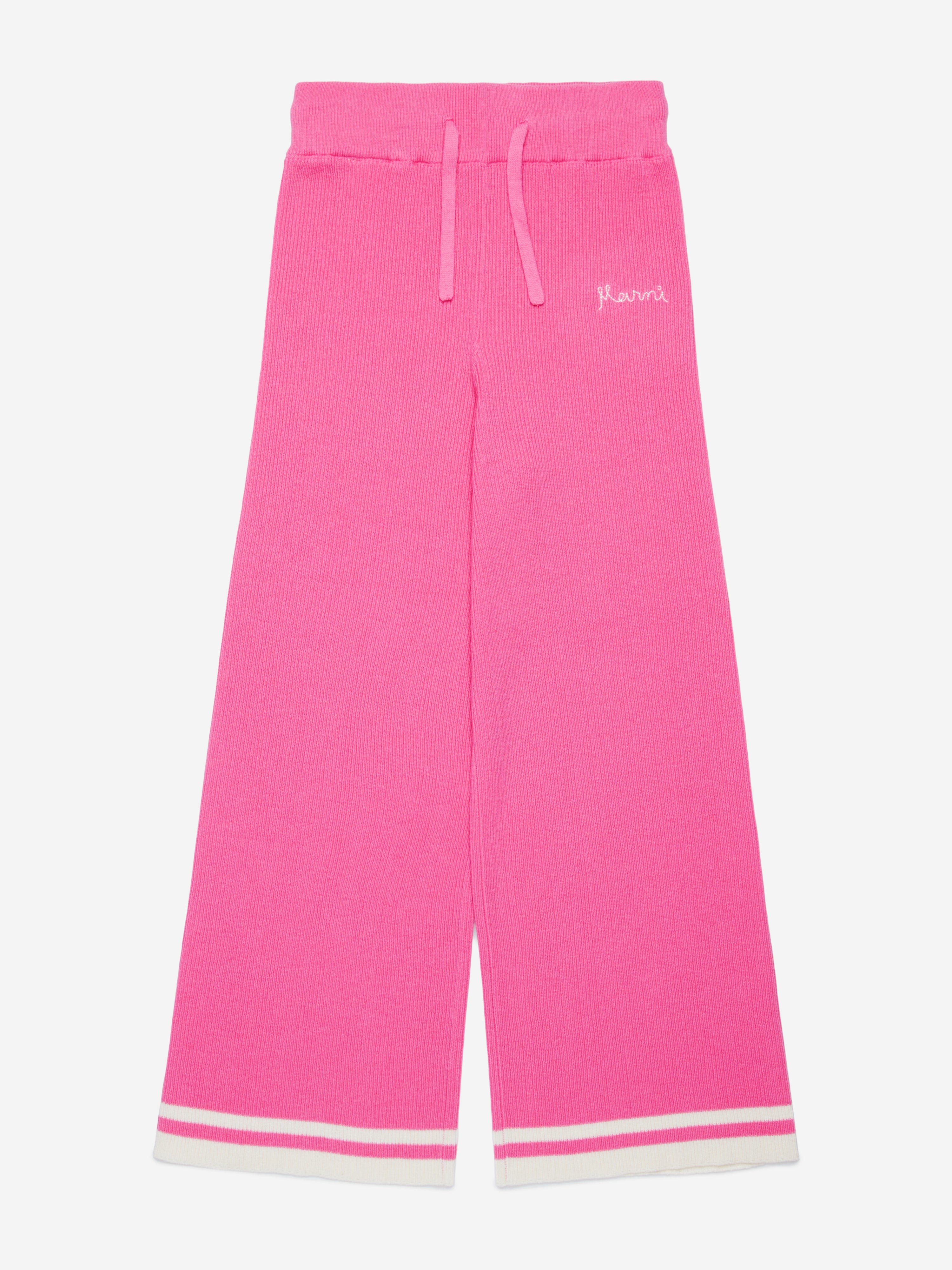 MARNI Girls Knitted Trousers in Pink Wide Range Of Cheap Pice