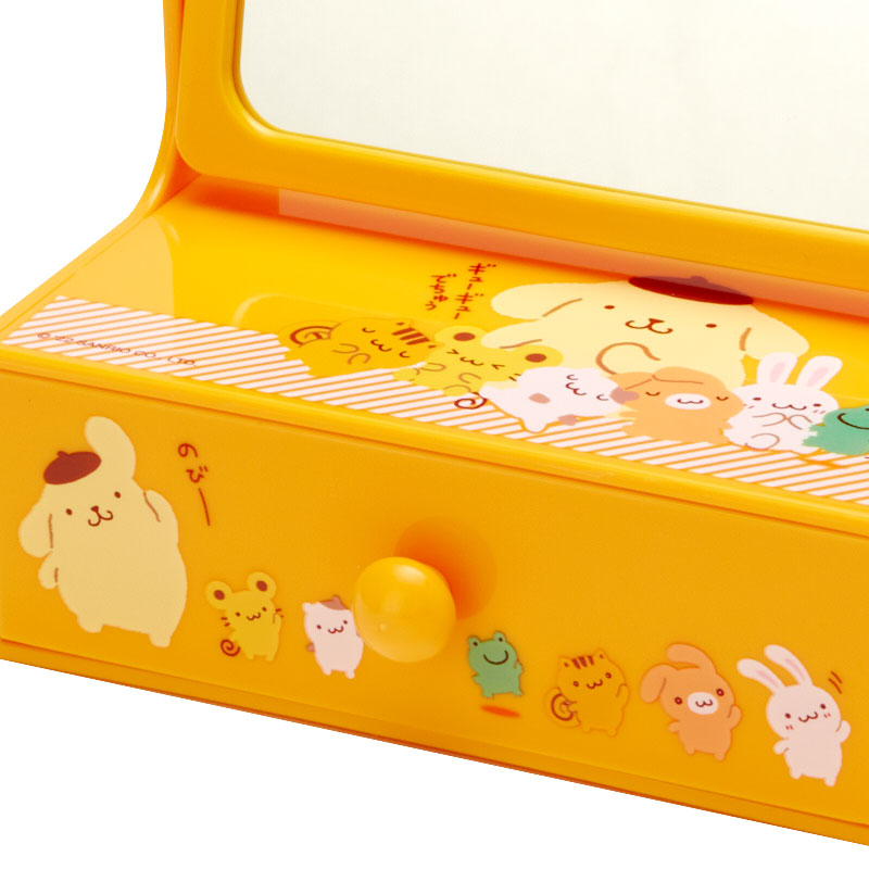 Pompompurin Mini Chest with Mirror (Team Pudding Series) Outlet New