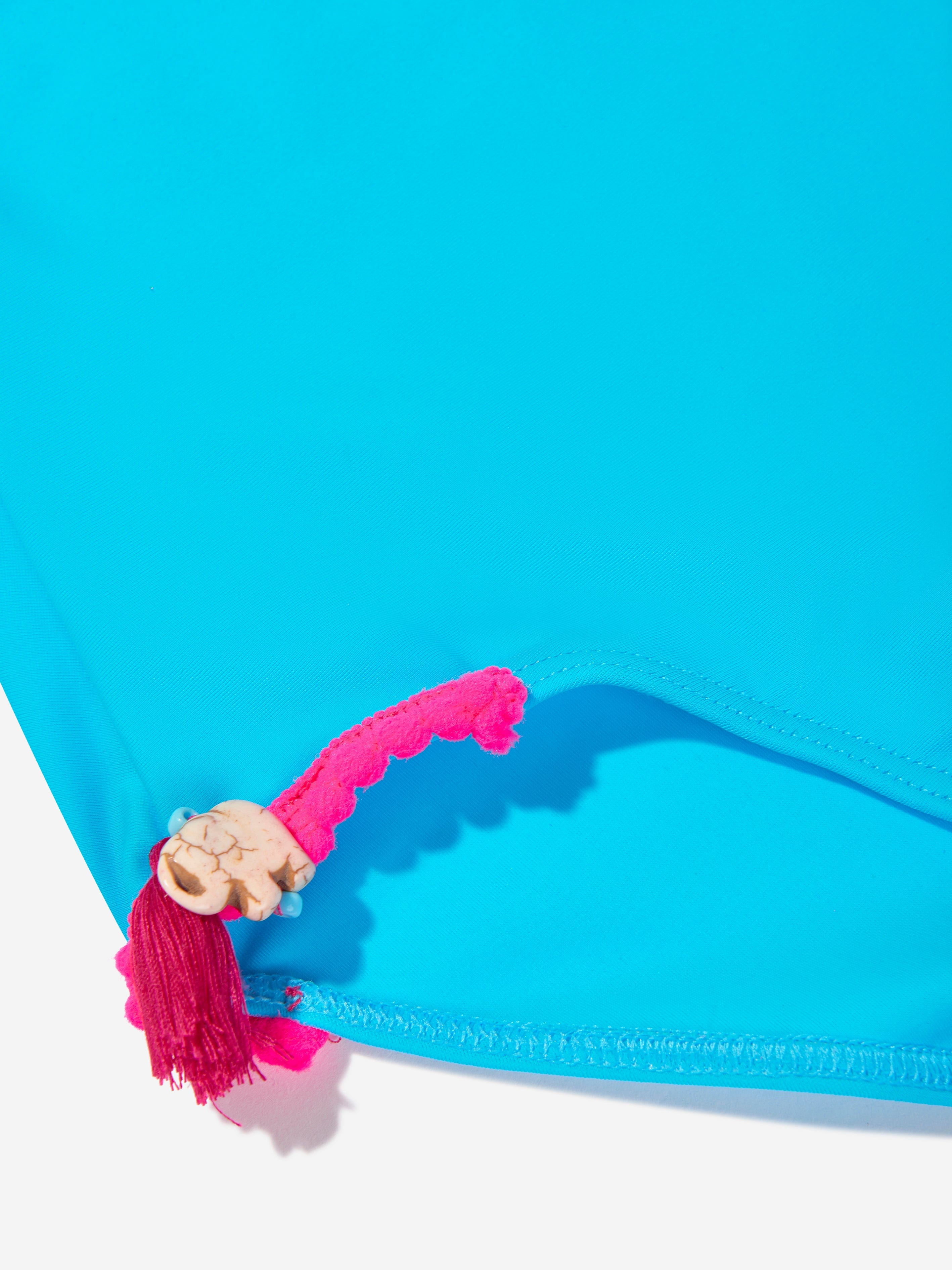 Selini Action Girls Boho Swimsuit in Blue Footaction Online