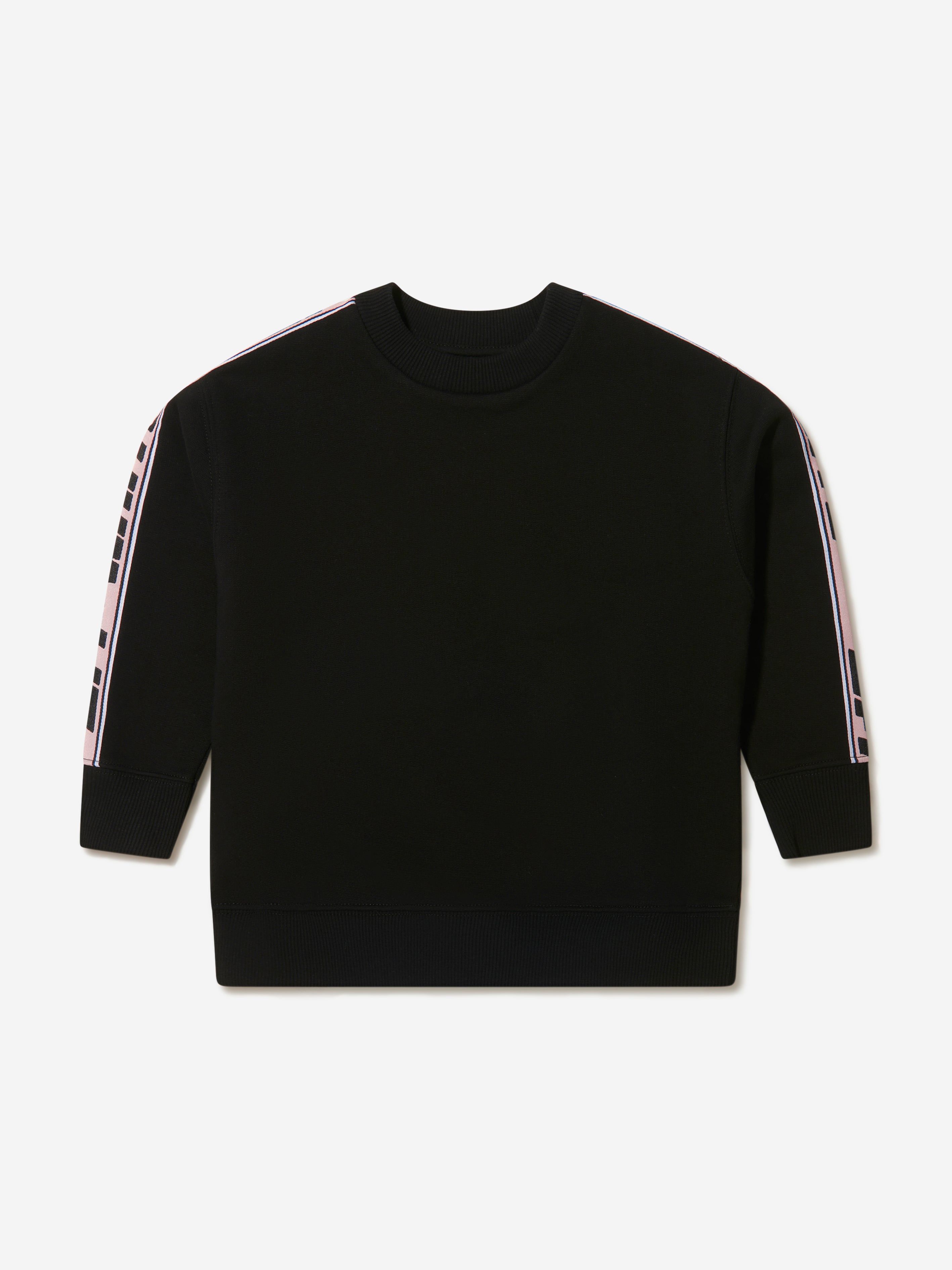 Off-White Girls Cotton Crew Neck Logo Band Sweatshirt Cheap Pice Wholesale