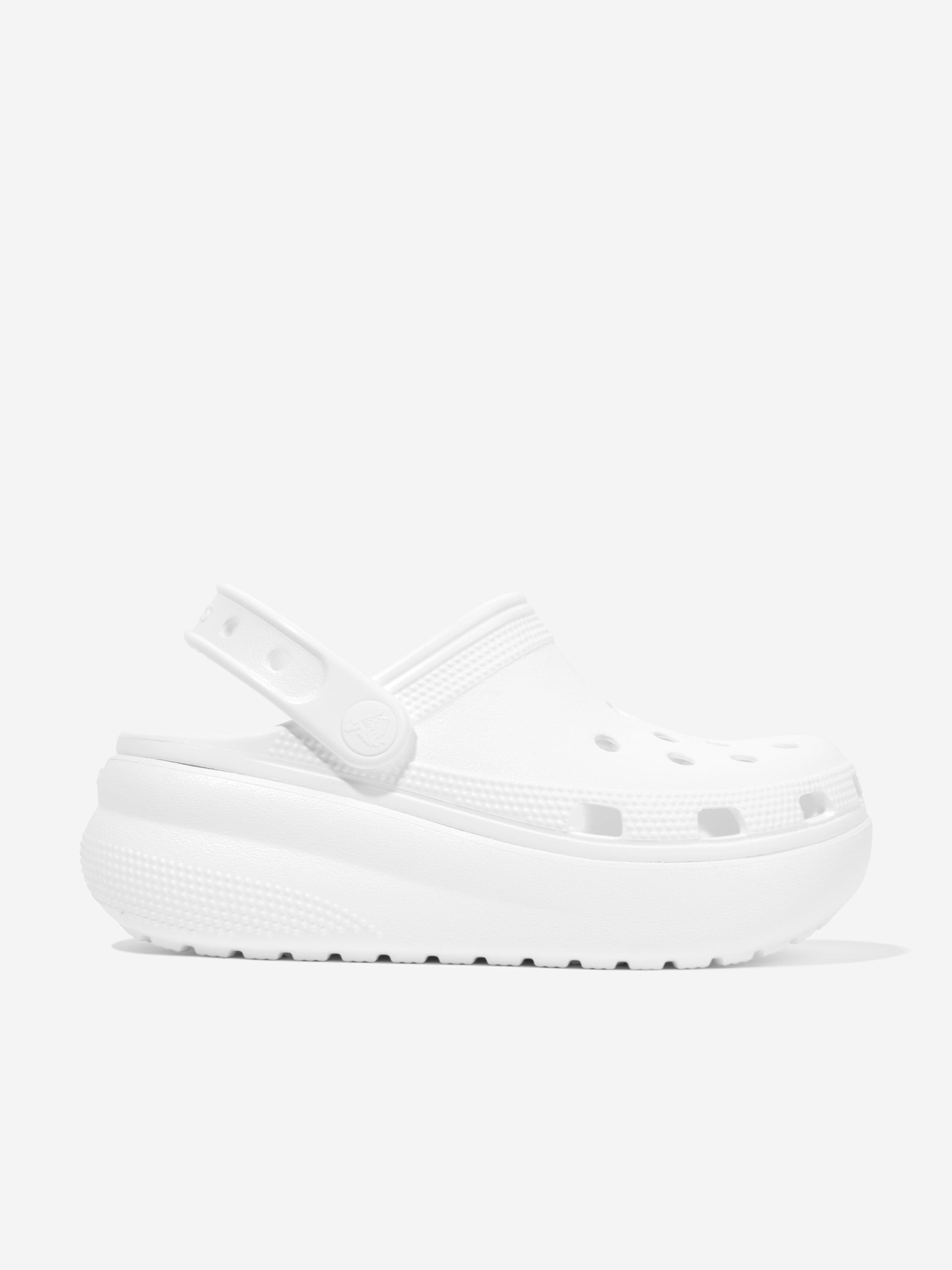 Crocs Kids Cutie Crush Clog in White Sale Good Selling