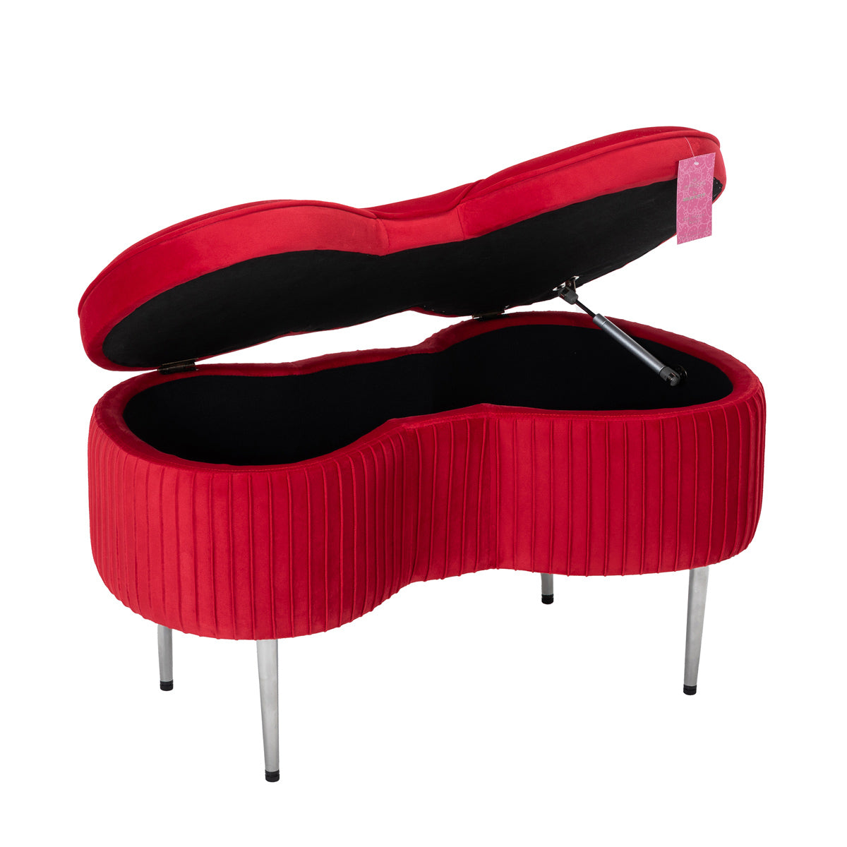 Hello Kitty x Impressions Vanity Bow Storage Bench With Mastercard For Sale