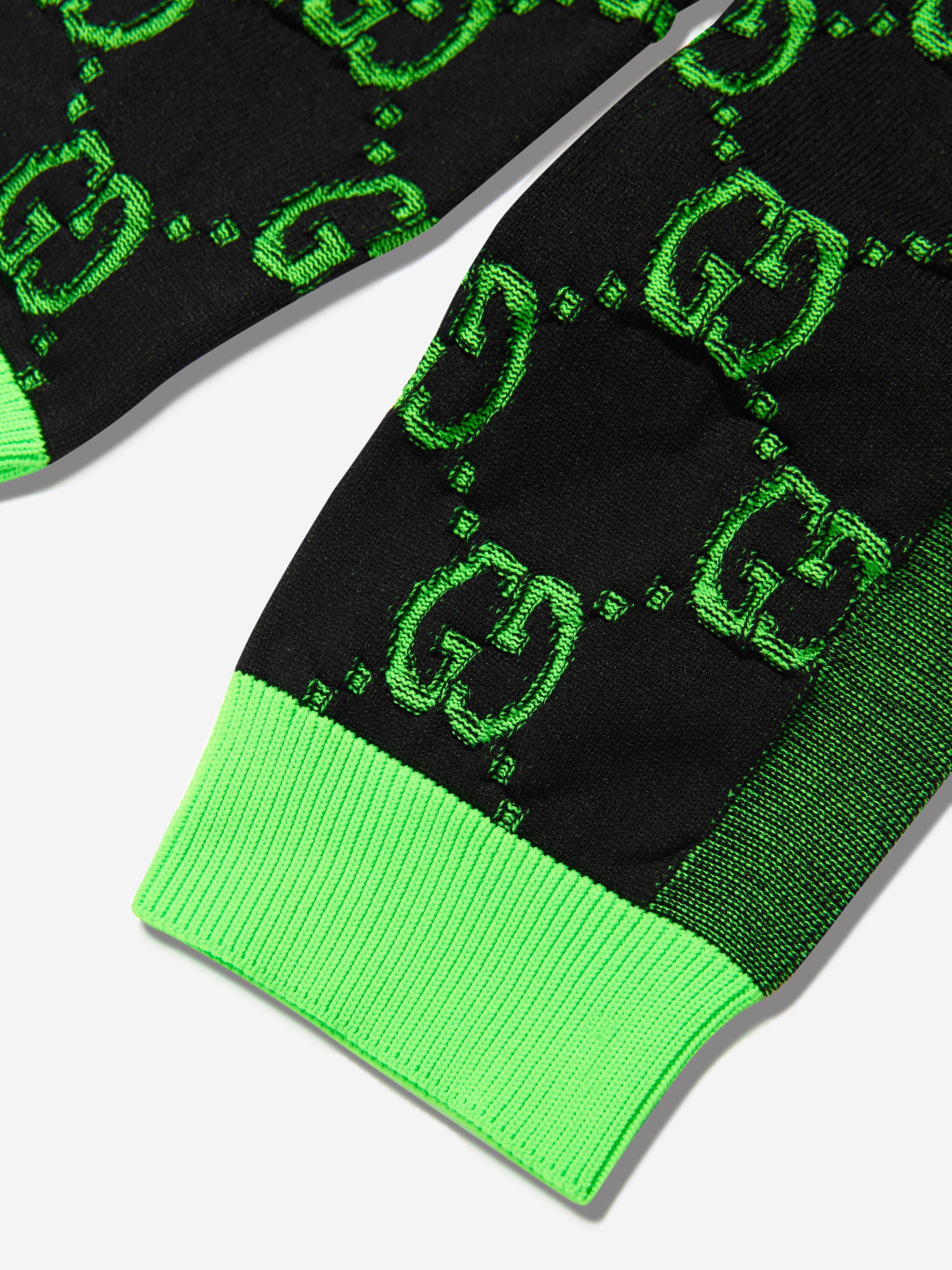 Gucci Girls GG Cycling Leggings In Black Really For Sale