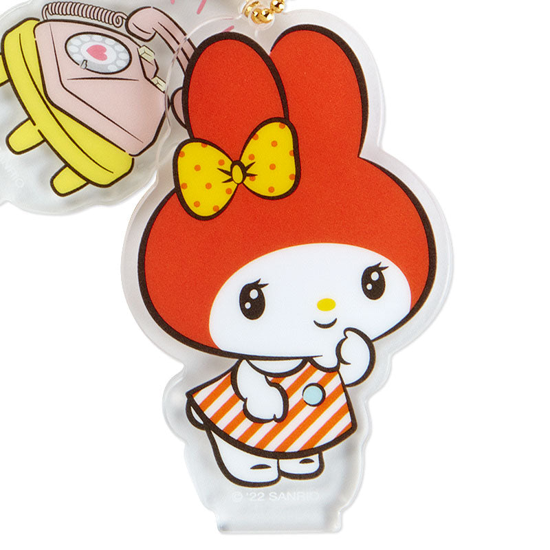 My Melody Acrylic Keychain and Stand (Retro Room Series) Extremely For Sale