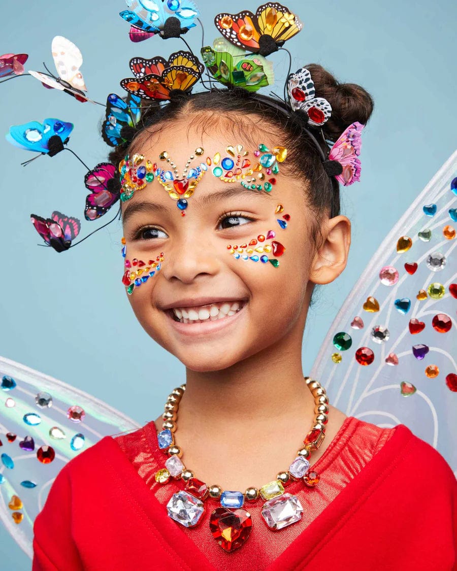 Super Smalls Girls Butterfly Gem Makeup Stickers in Multicolour Best Pices For Sale