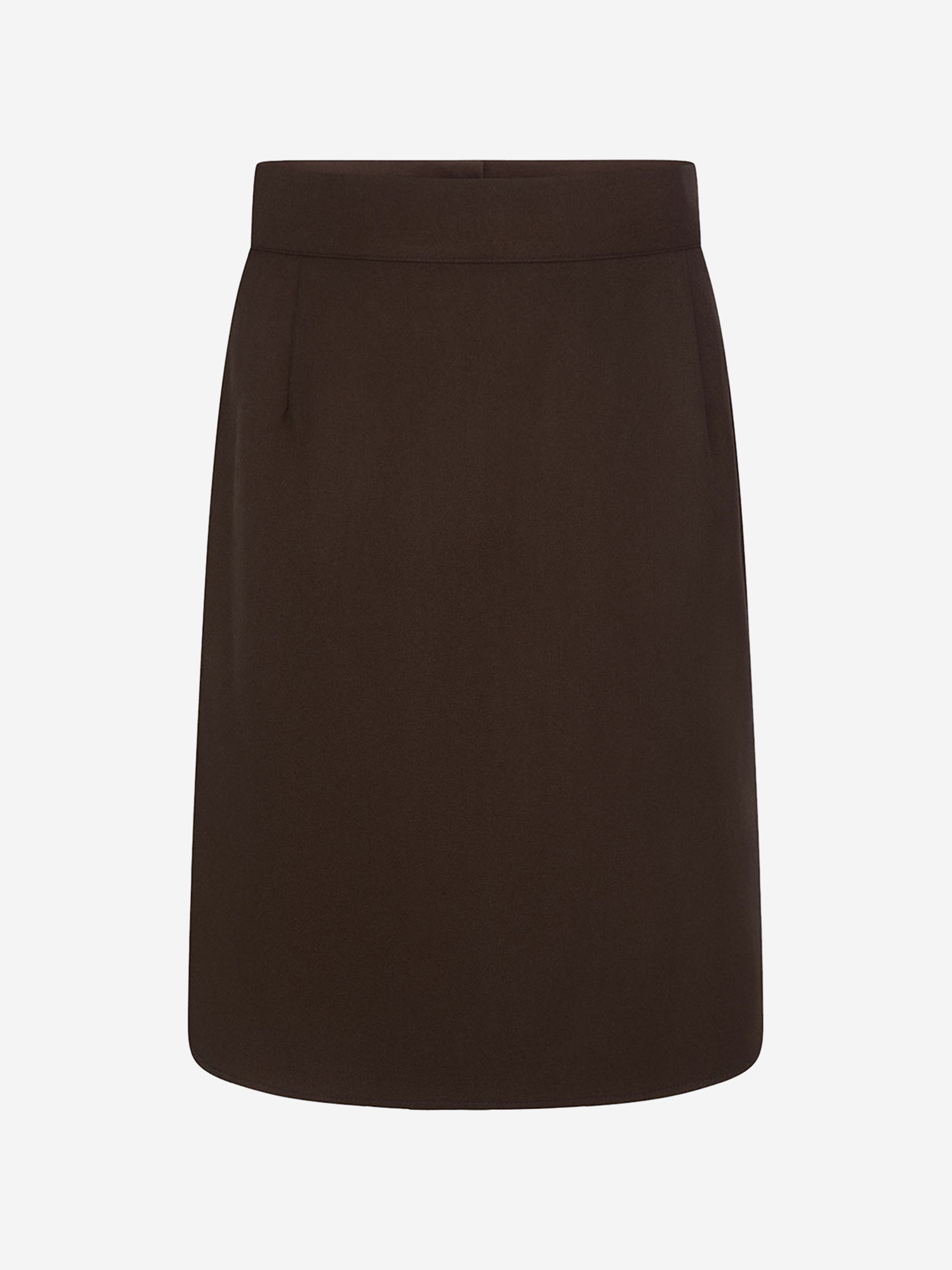 Zeco Girls School Pencil Skirt in Brown Sale Original