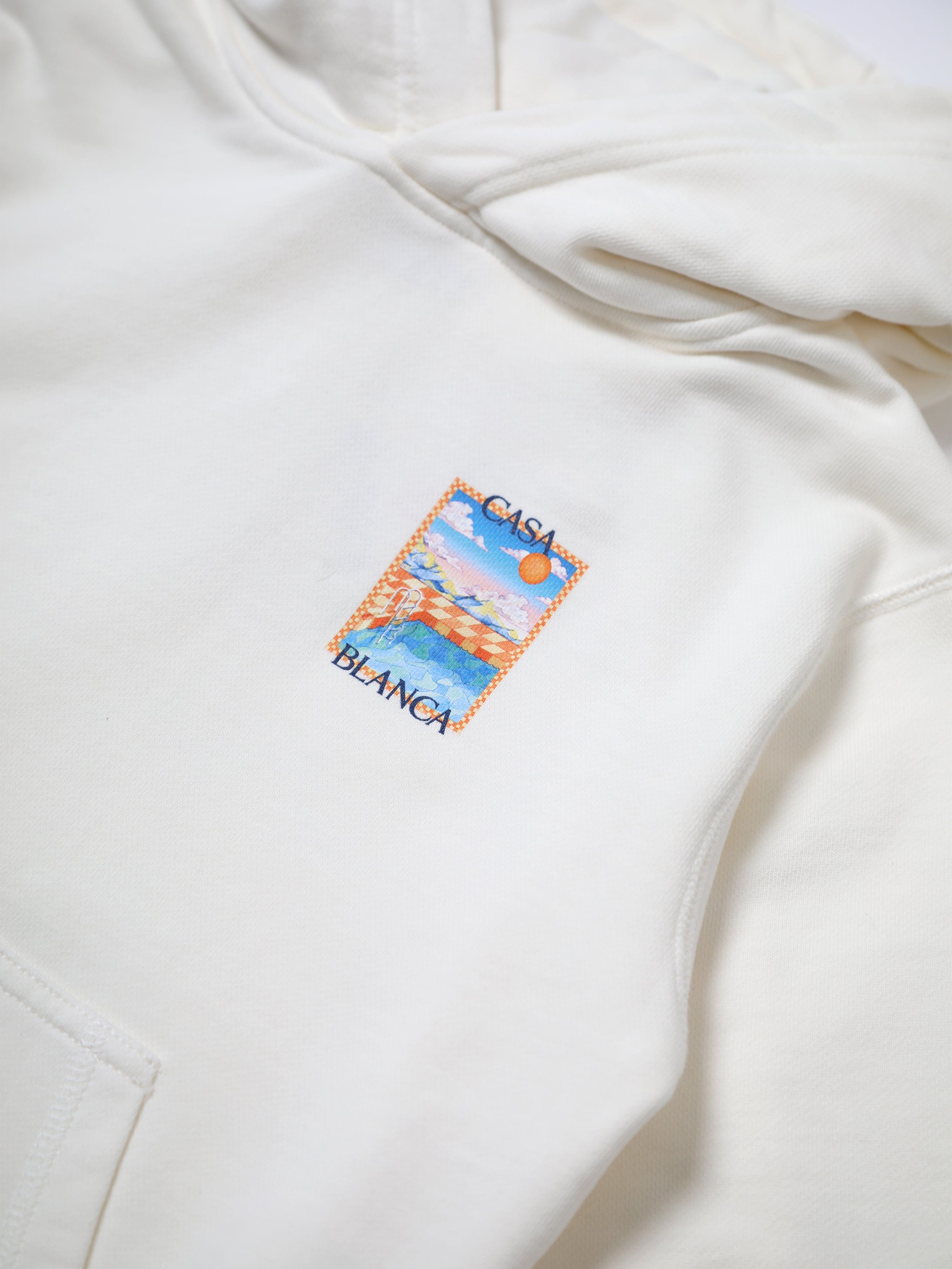 Kids Surreal Pool Print Hoodie in White Discount Best Place