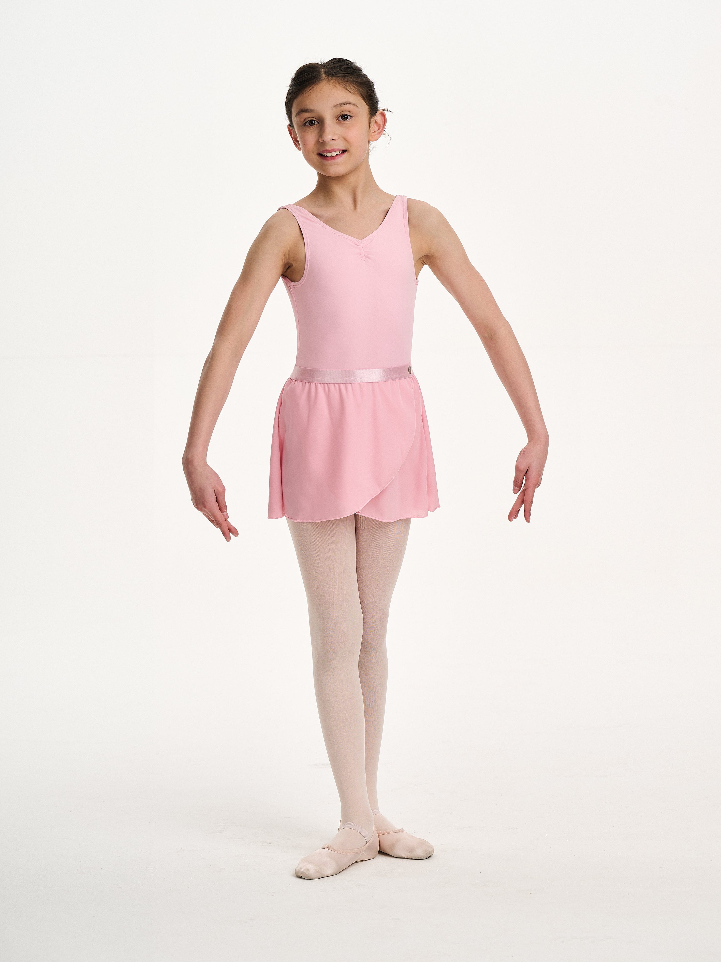 Danskin Girls Pirouette Sheer Skirt in Pink Discount Cheapest