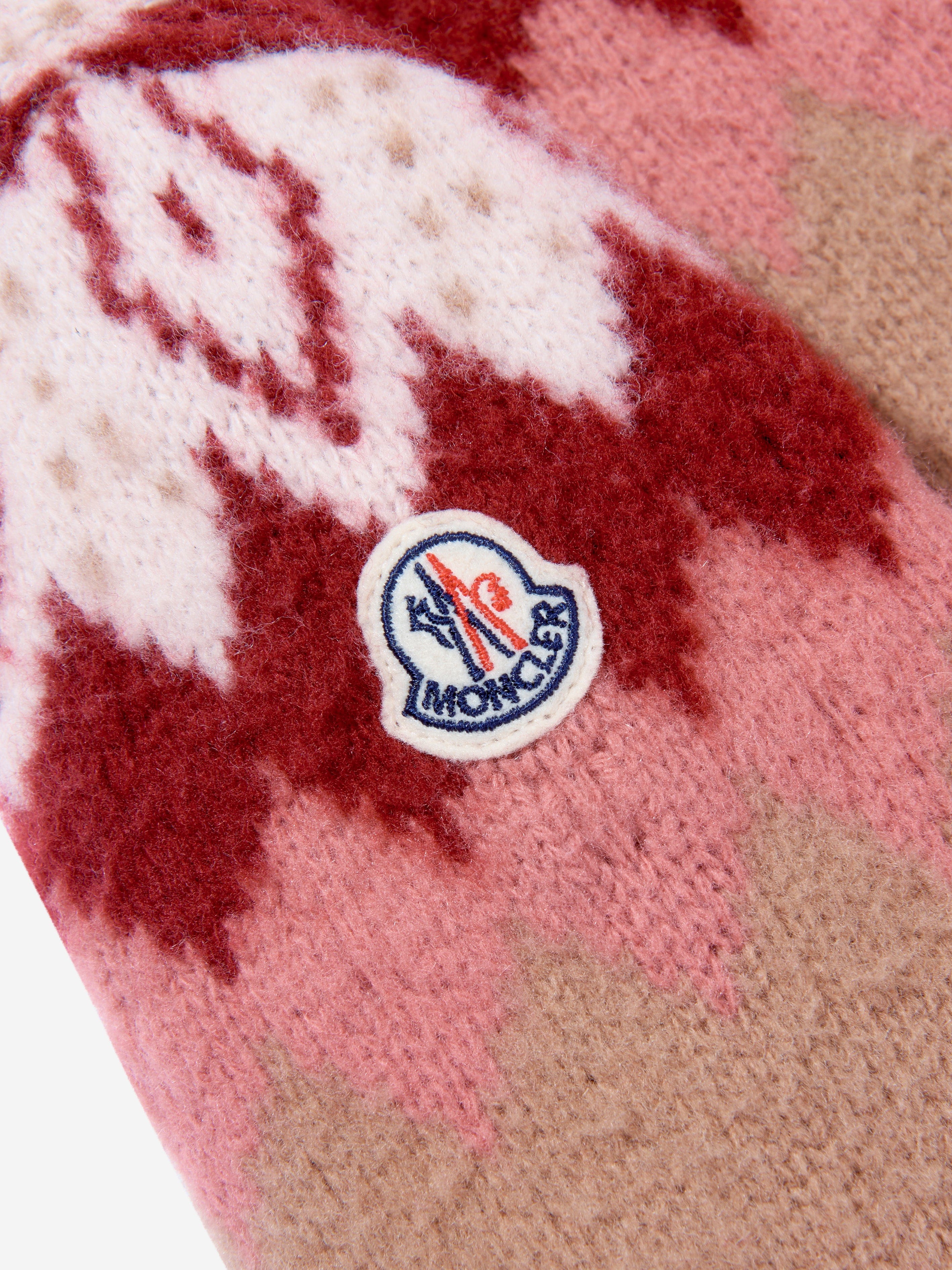 Moncler Enfant Girls Wool Knitted Jumper in Multicolour 2025 New For Sale