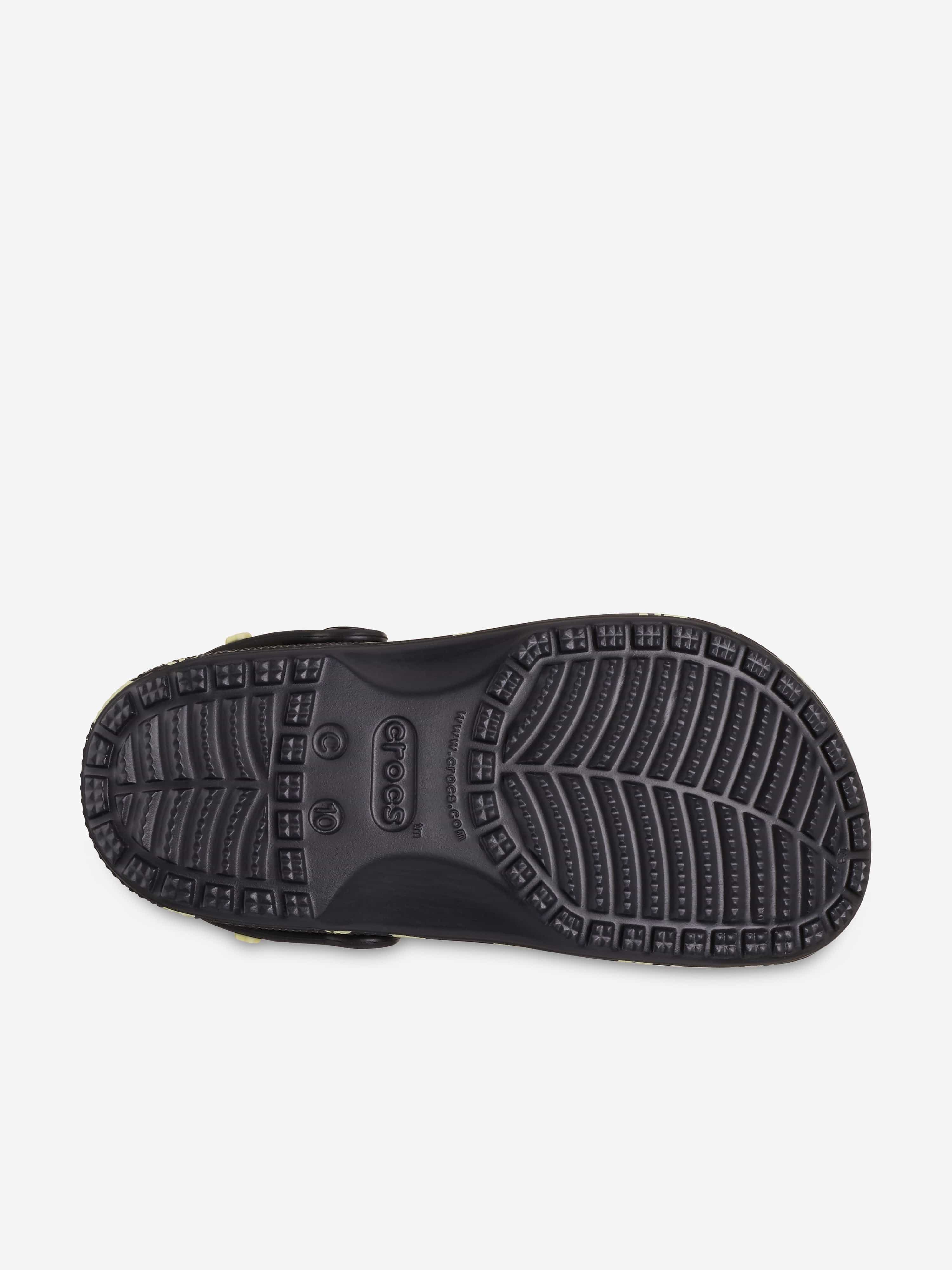 Crocs Kids Classic Glow Space Clog in Black Cheap Sale Geniue Stockist