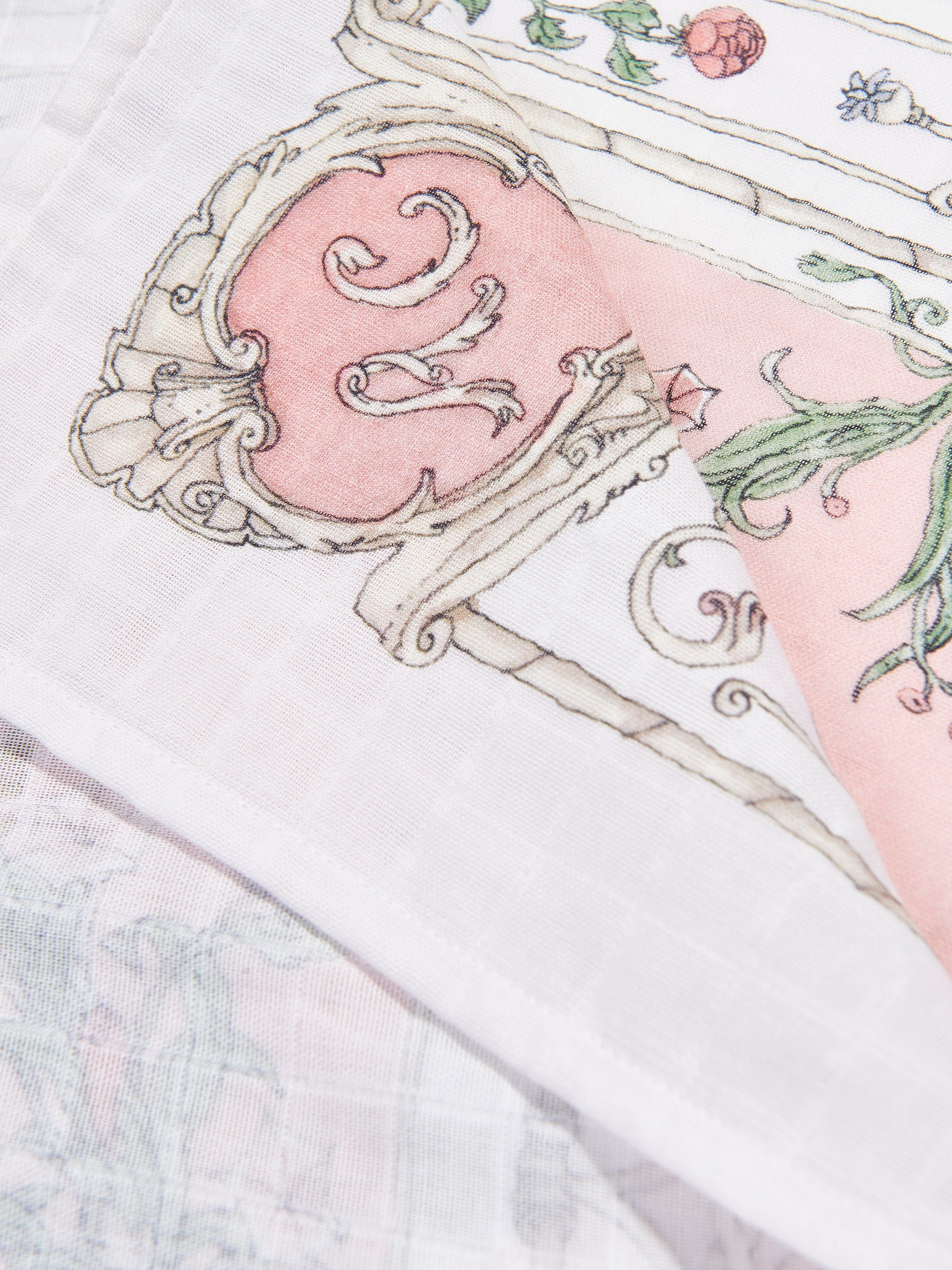 Atelier Choux Baby Girls Tapestry Swaddle in Pink Discount Ebay