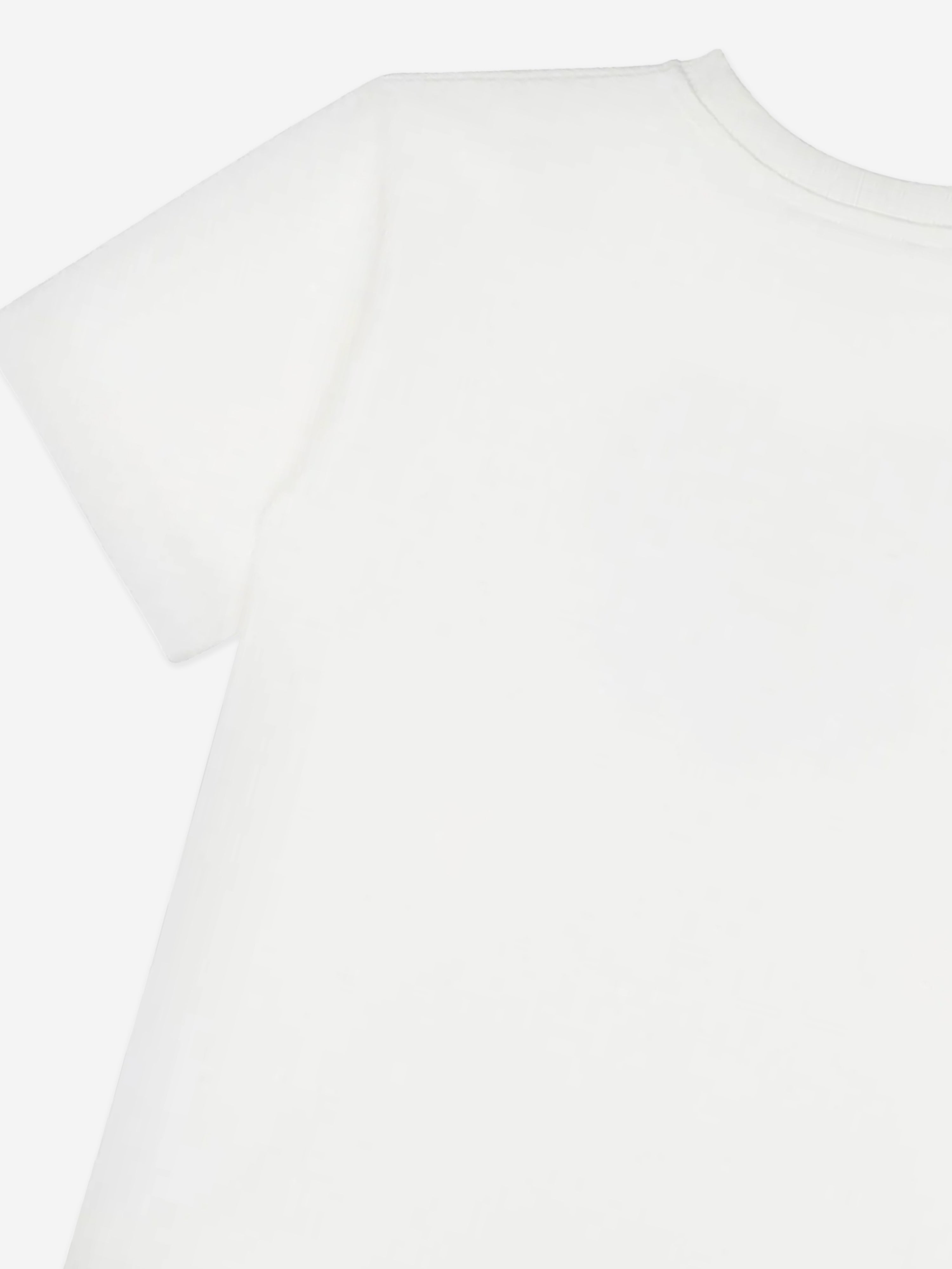 Moschino Girls Heart Logo T-Shirt in Ivory Sale Shop Offer