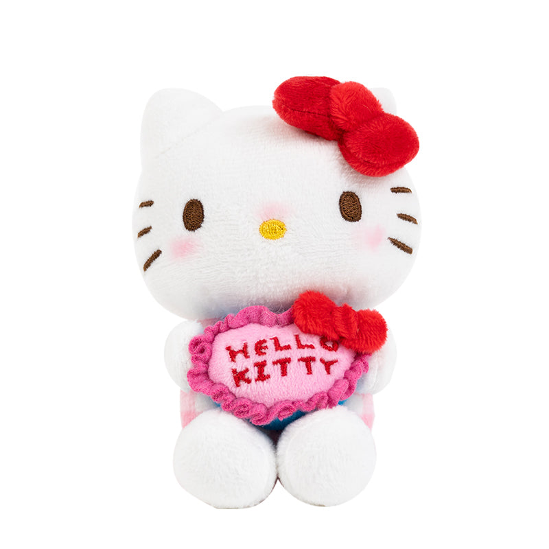 Hello Kitty 50th Anniv. Plush Mascot Keychain (Full of Happy Series) Cheap Nicekicks