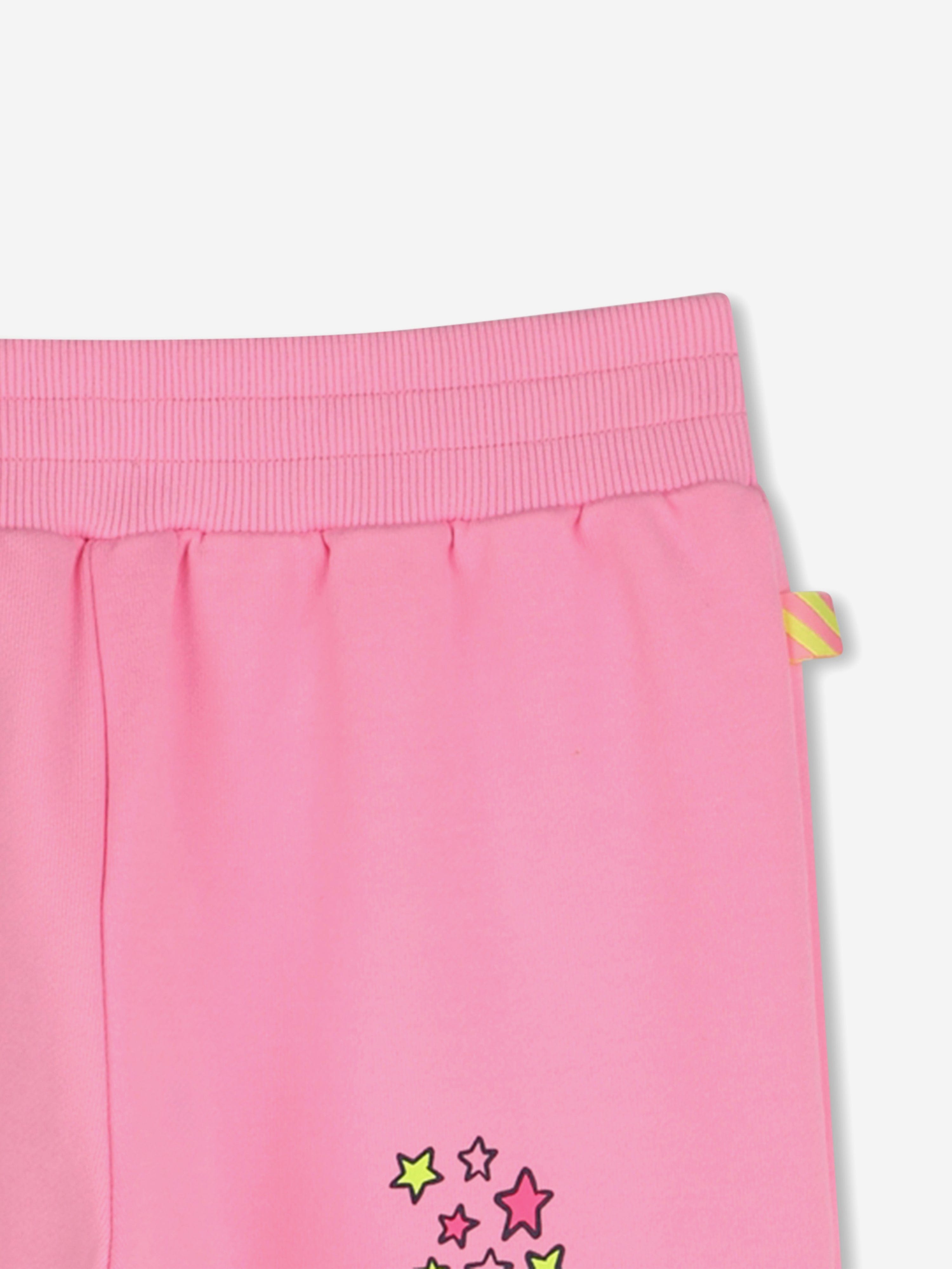 Girls Illustrated Joggers in Pink Best Place