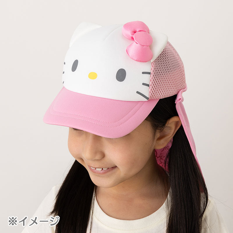 Hello Kitty Kids Sunshade Mesh Cap Sale Geniue Stockist