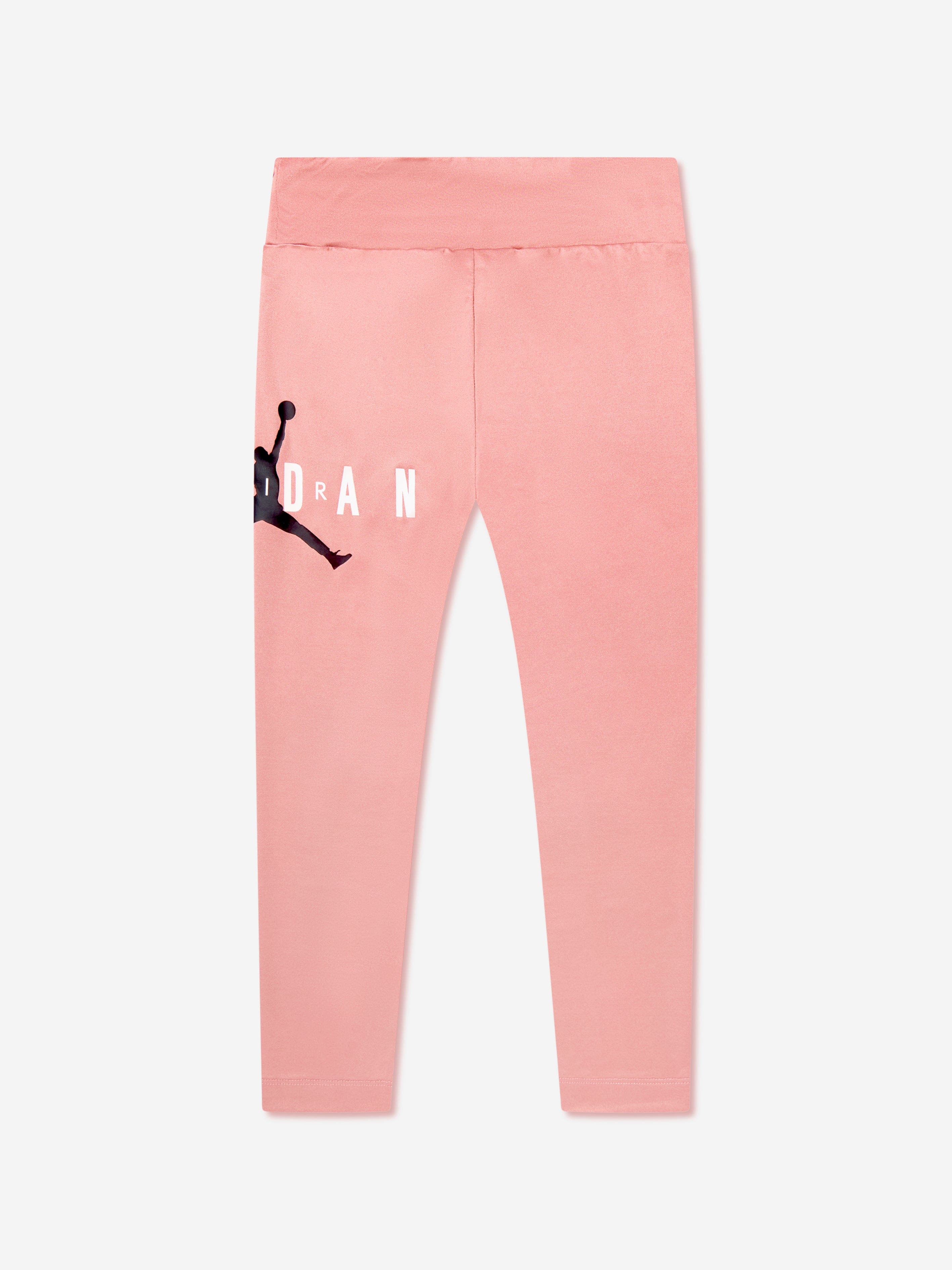 Jordan Girls Jumpman Sustainable Leggings in Red Clearance Perfect