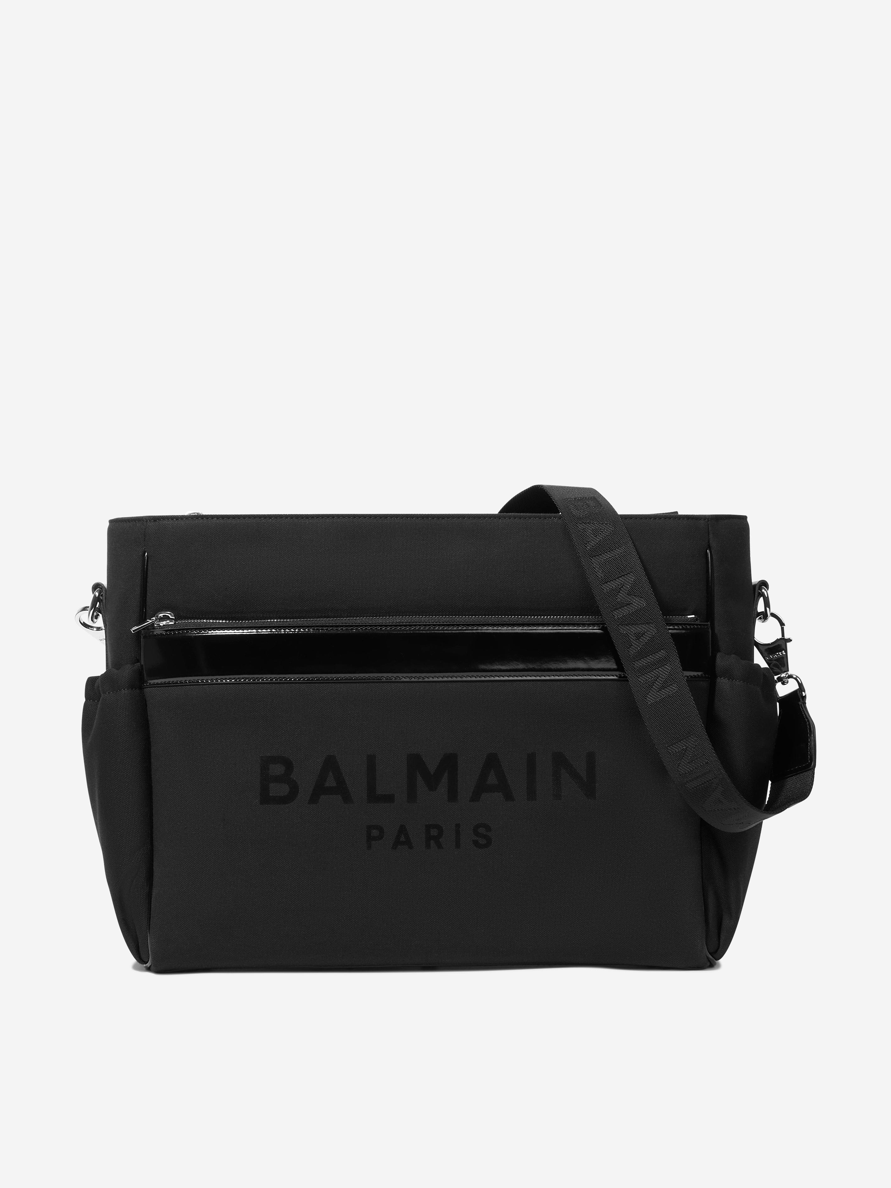 Balmain Baby Paris Logo Changing Bag in Black (45cm) Ebay Cheap Pice