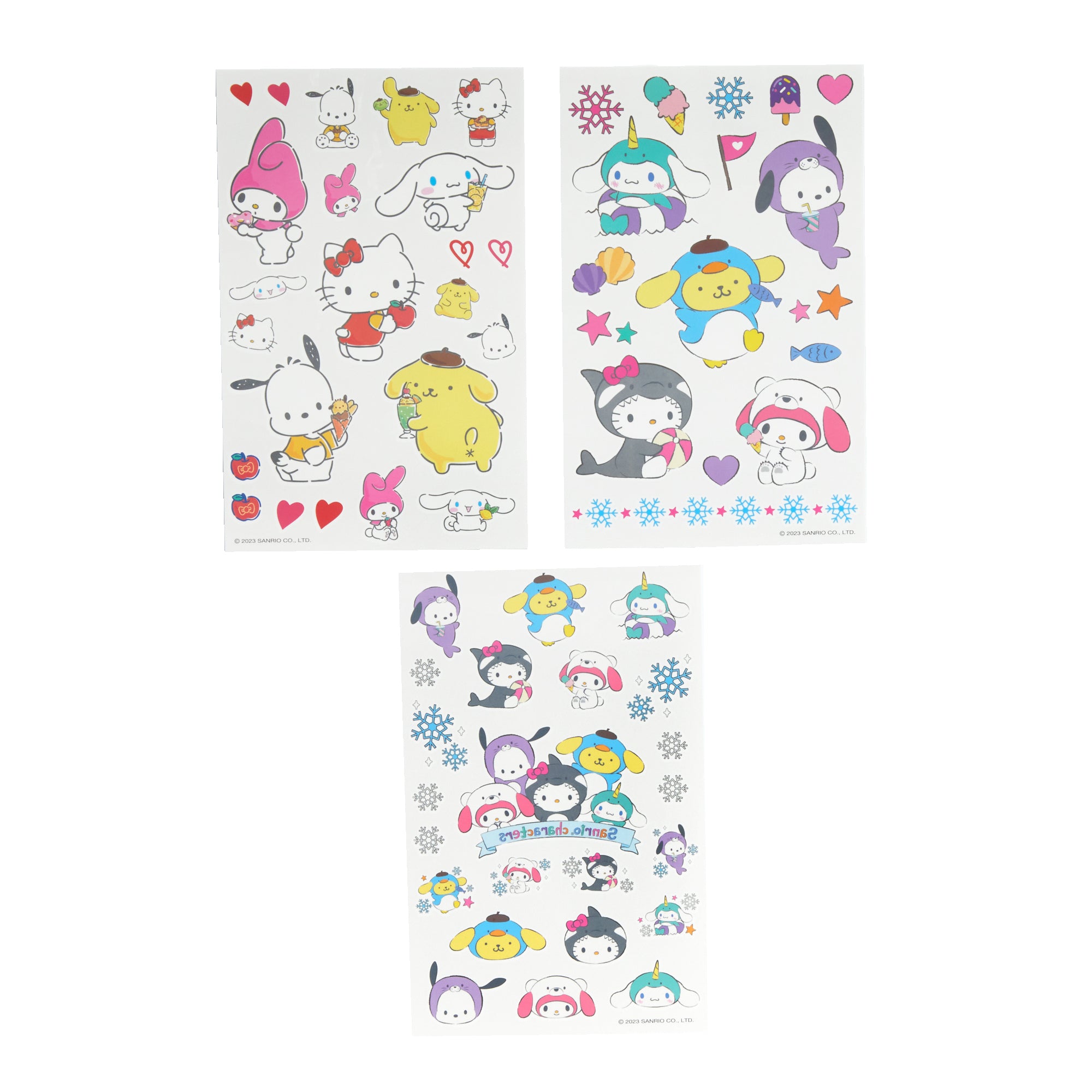 Sanrio Characters Tattoo Stickers (Ice Island Series) Store With Big Discount