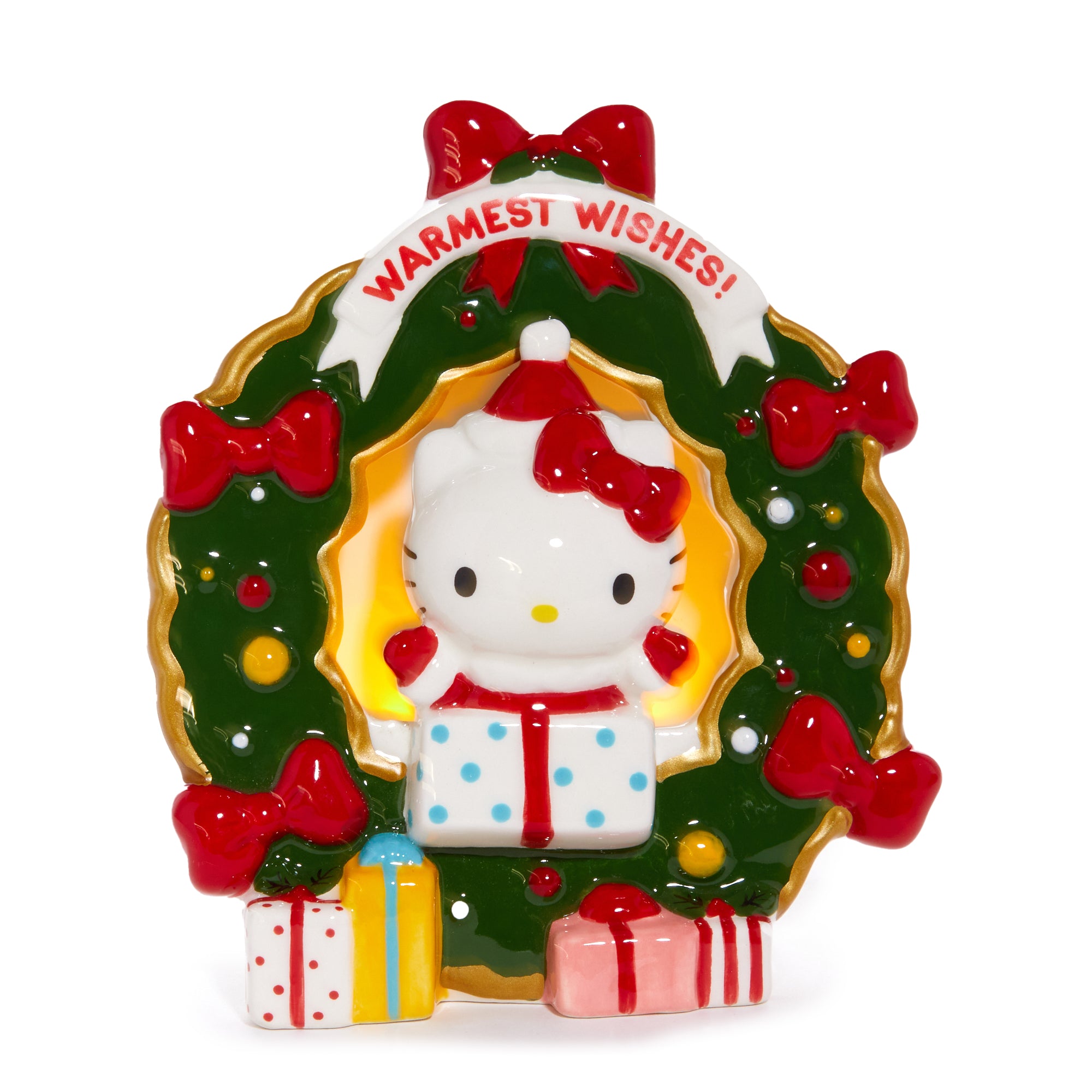 Hello Kitty Holiday Wreath Ceramic Tealight Holder Lowest Pice Cheap Pice