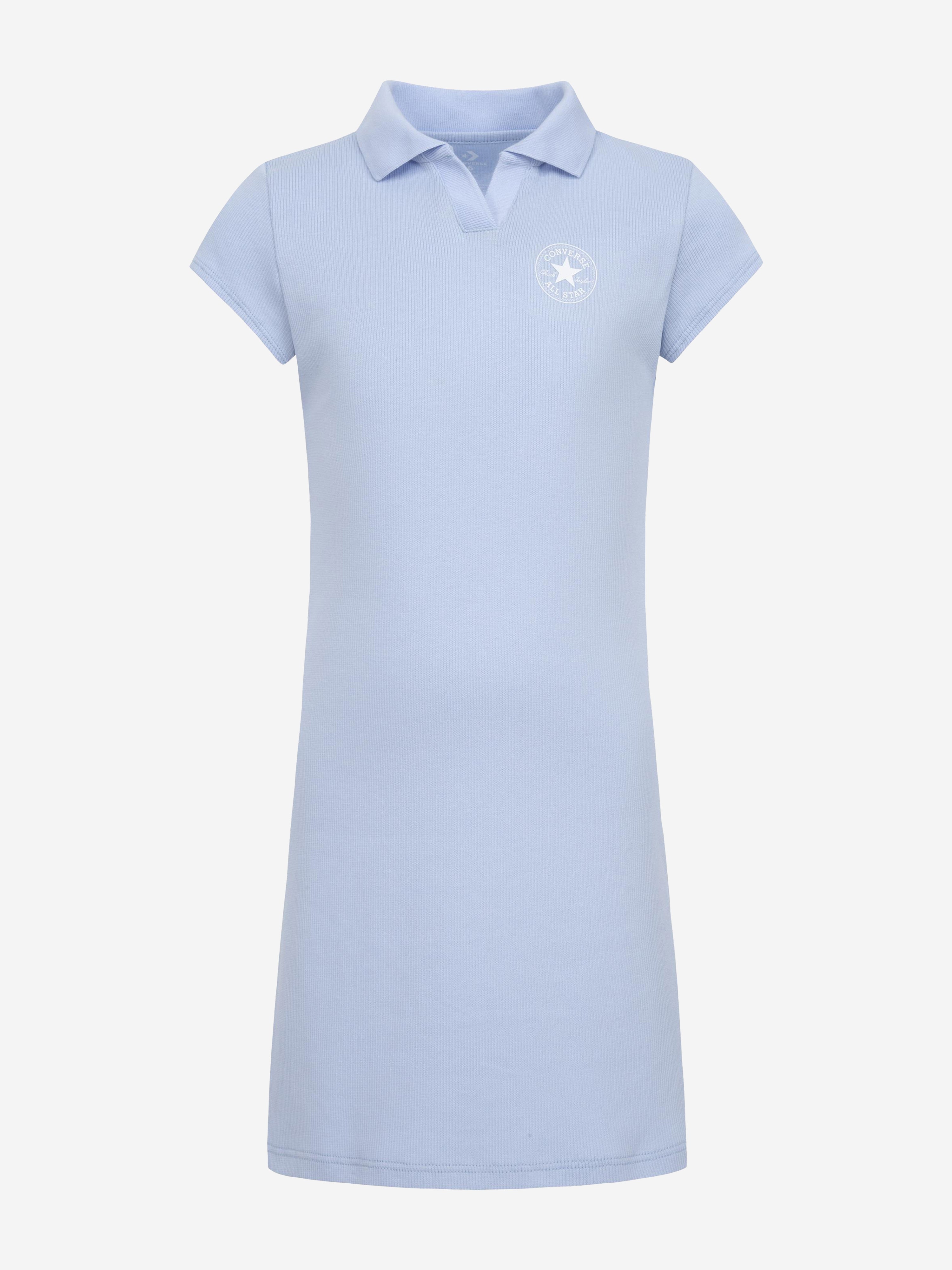 Converse Girls Polo CTP Fitted Dress in Blue Discount Low Cost