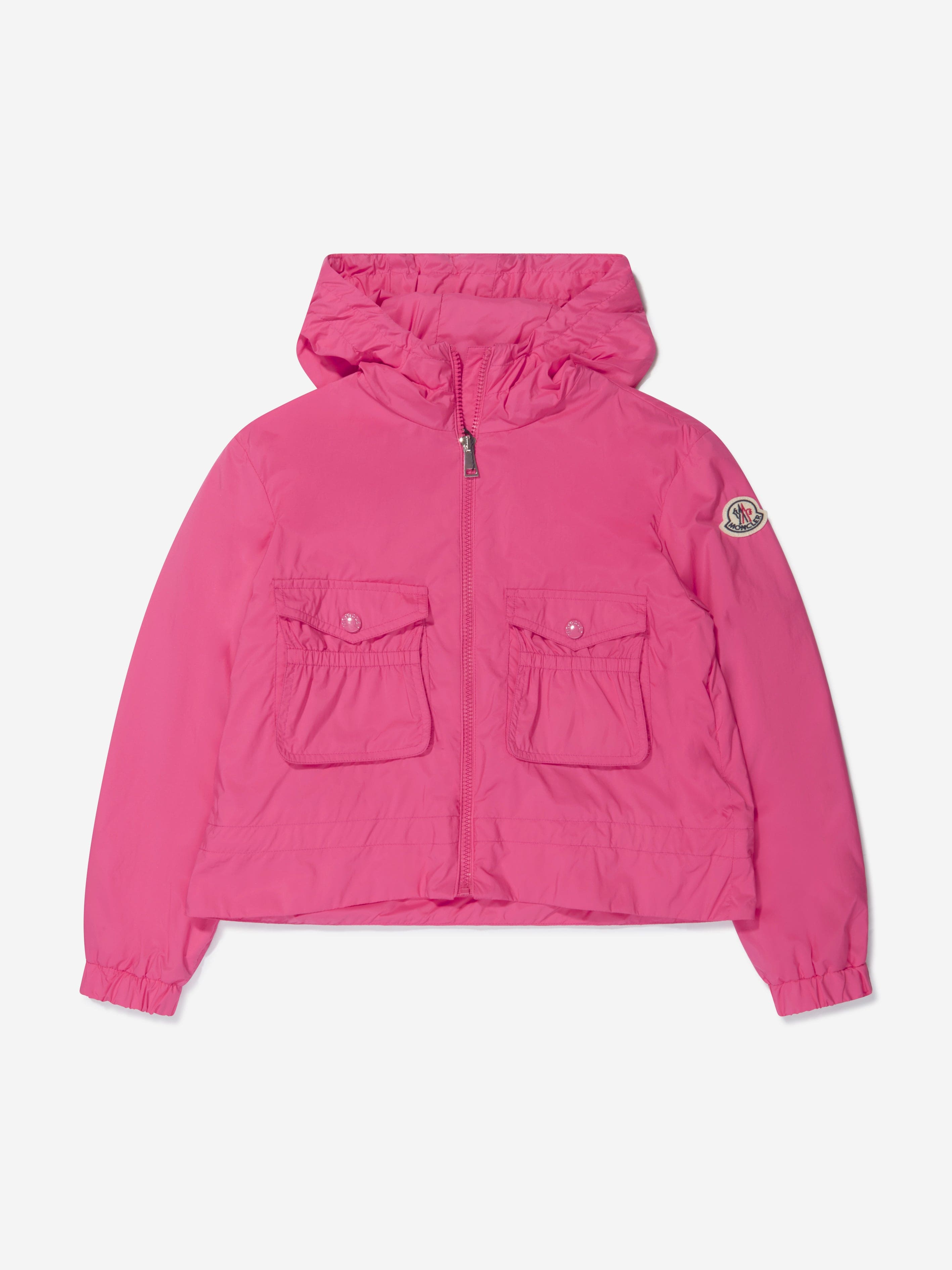 Moncler Enfant Girls Hooded Fedat Jacket Sale Visit