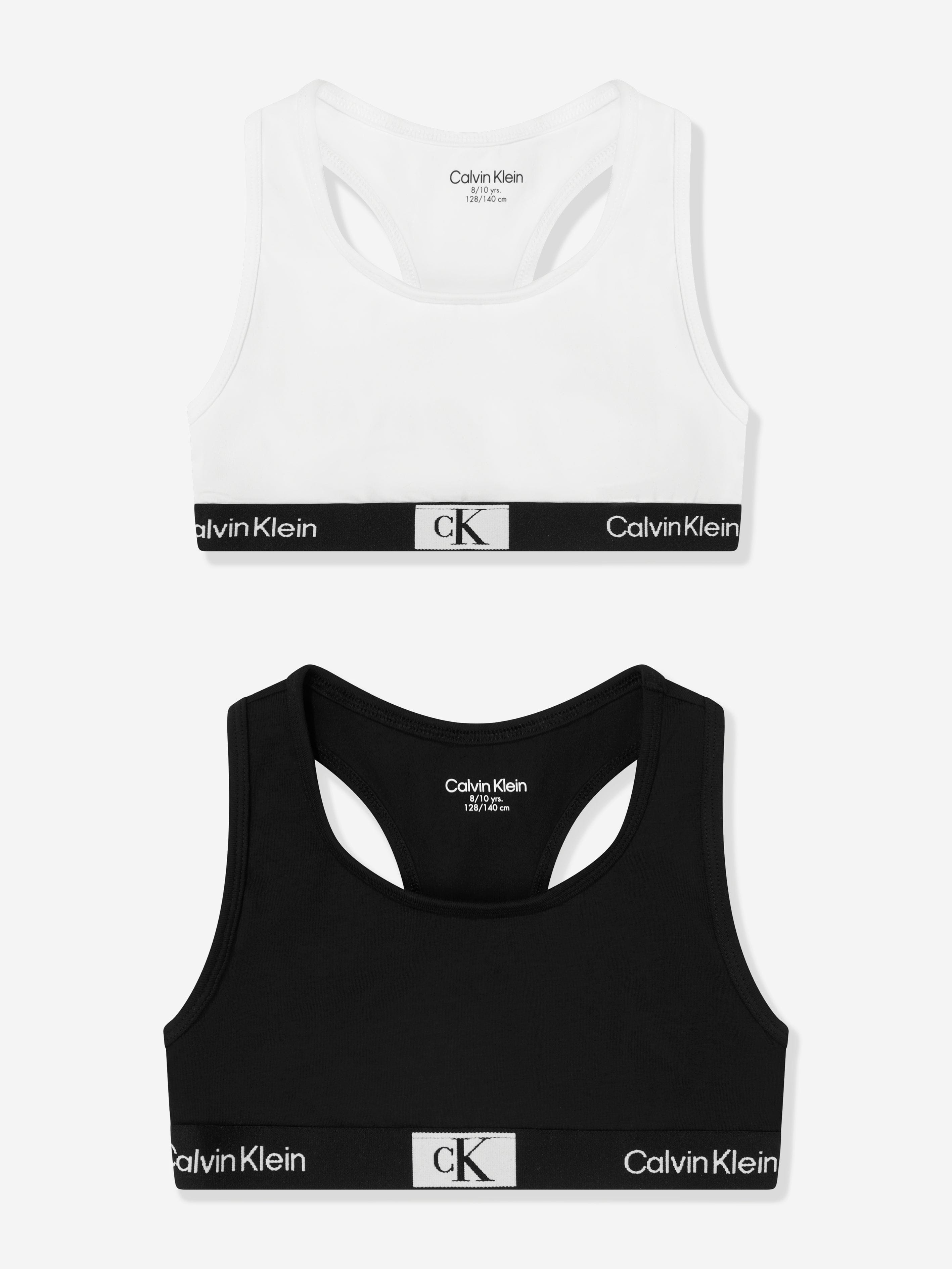 Calvin Klein Girls 2 Pack Bralette Set in Multicolur Cheap Free Shipping