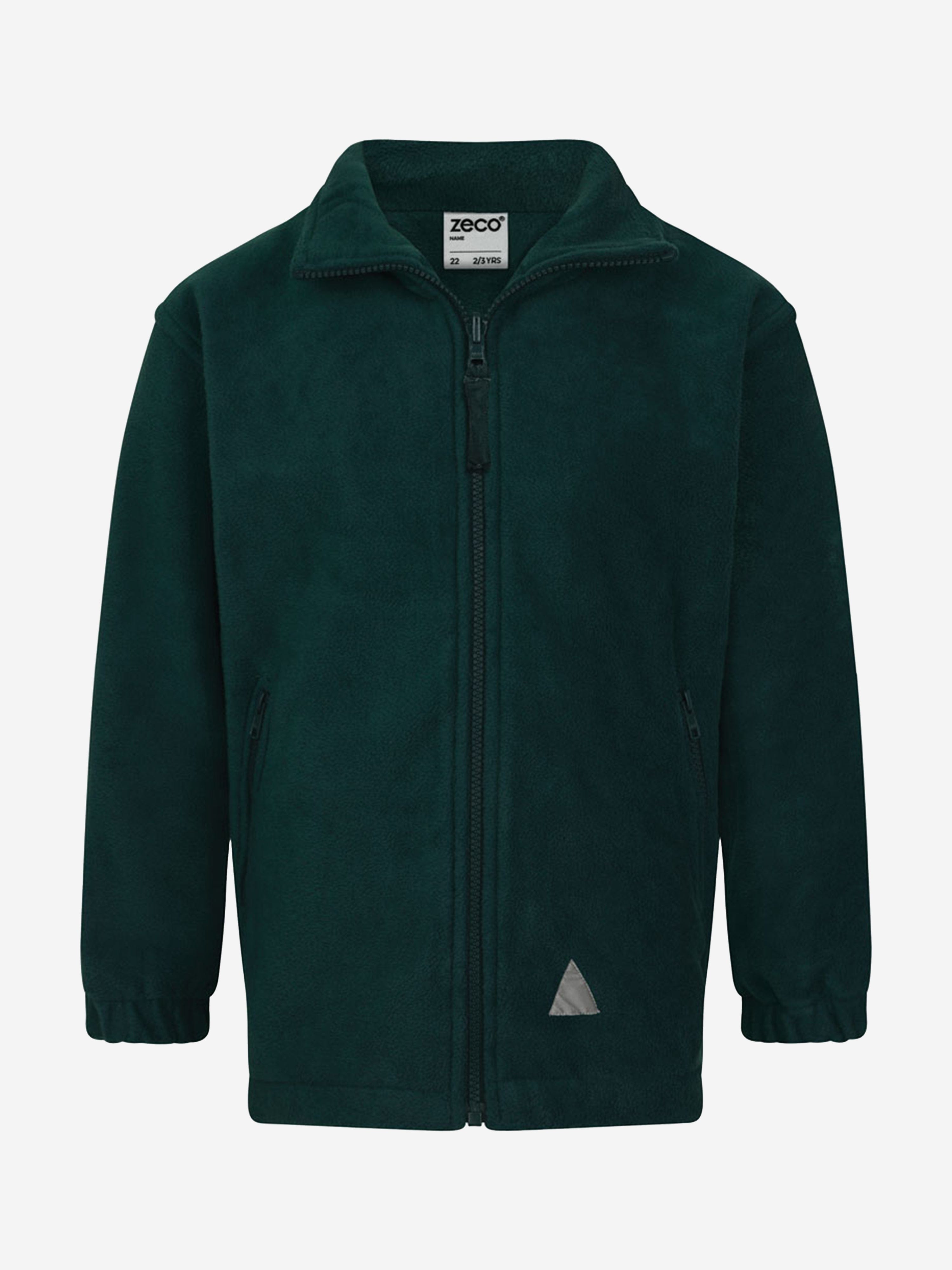 Zeco Kids School Polar Fleece Jacket in Green Cheap Outlet Locations