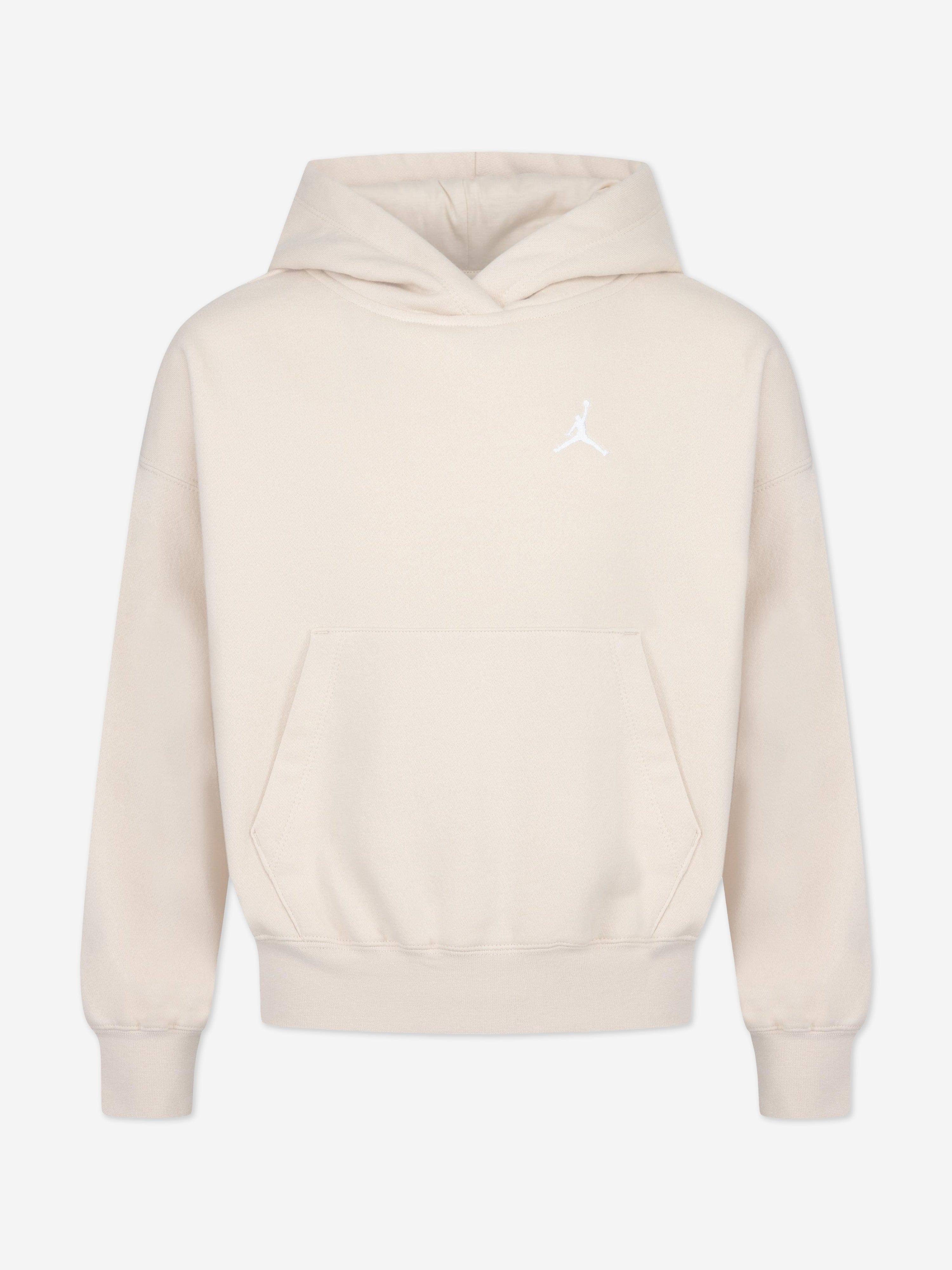 Jordan Girls Brooklyn Essential Hoodie in Beige Cheap Sale Shop