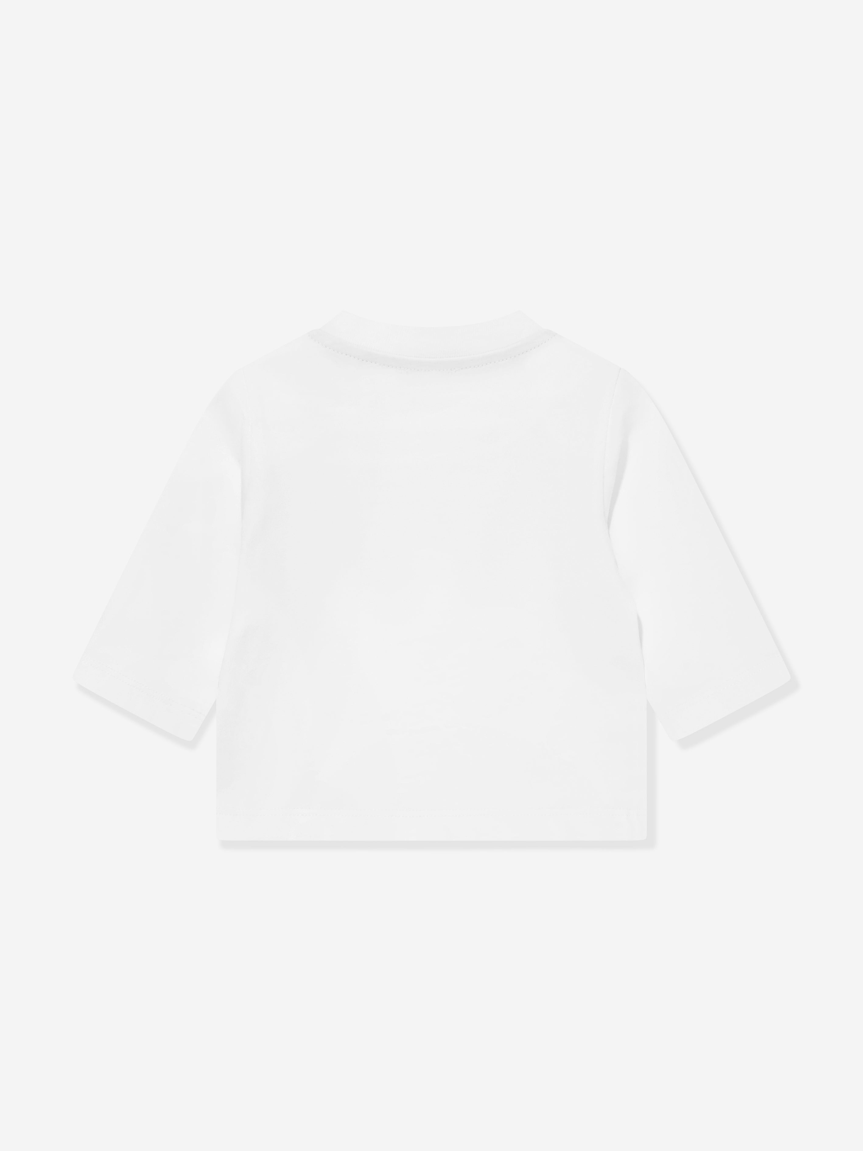 Missoni Baby Girls Long Sleeve Logo T-Shirt in White Buy Cheap Footlocker