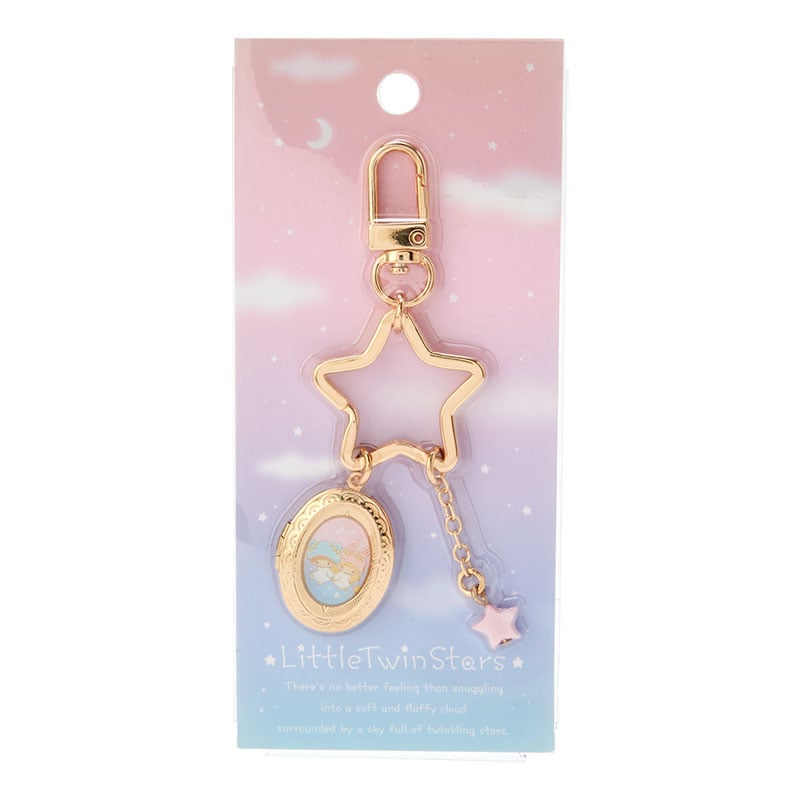 LittleTwinStars Locket Keychain (Fluffy Cloud Series) Free Shipping Low Shipping