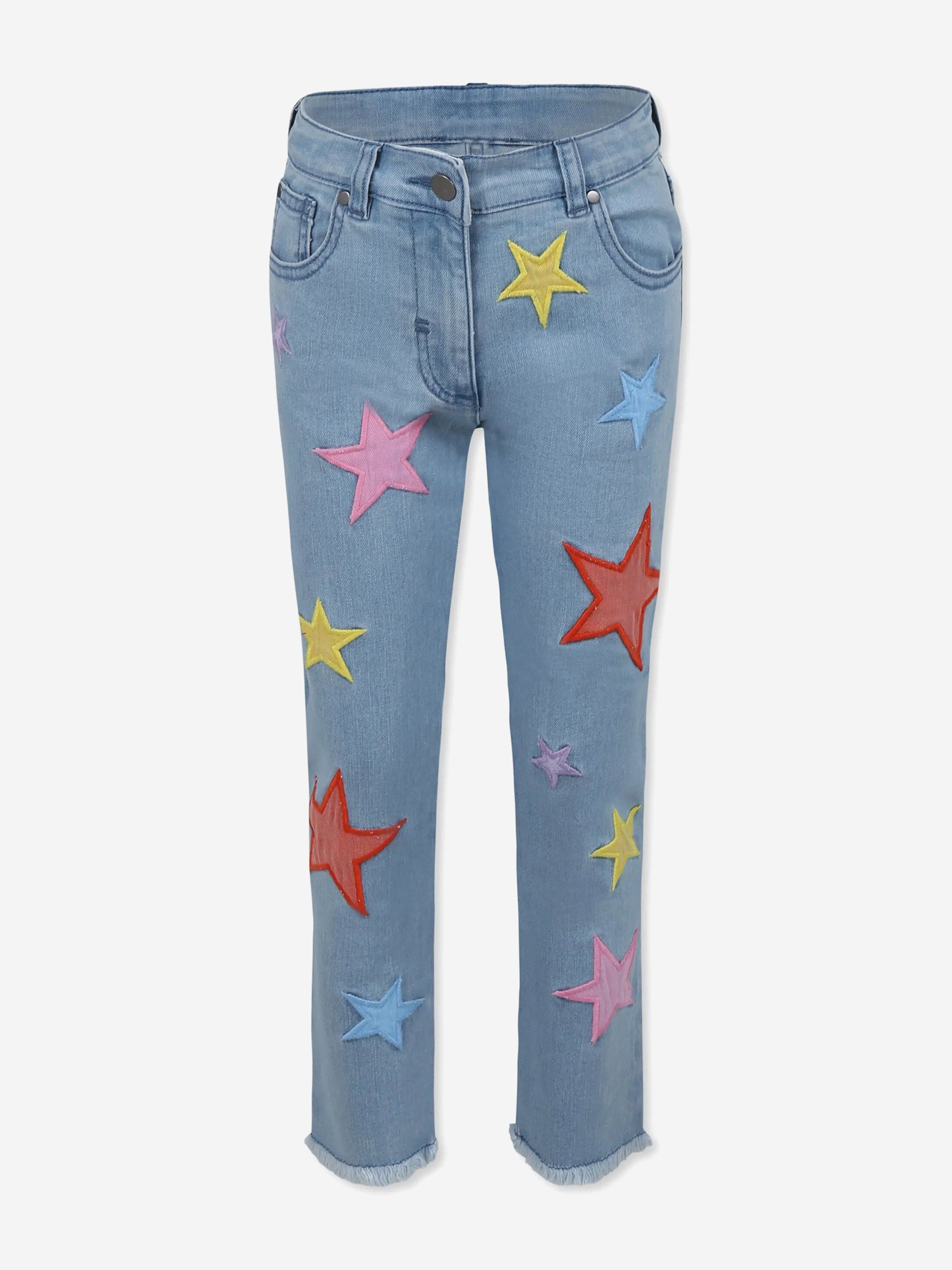 Girls Star Mom Jeans in Blue Cheap Sale Pay With Visa