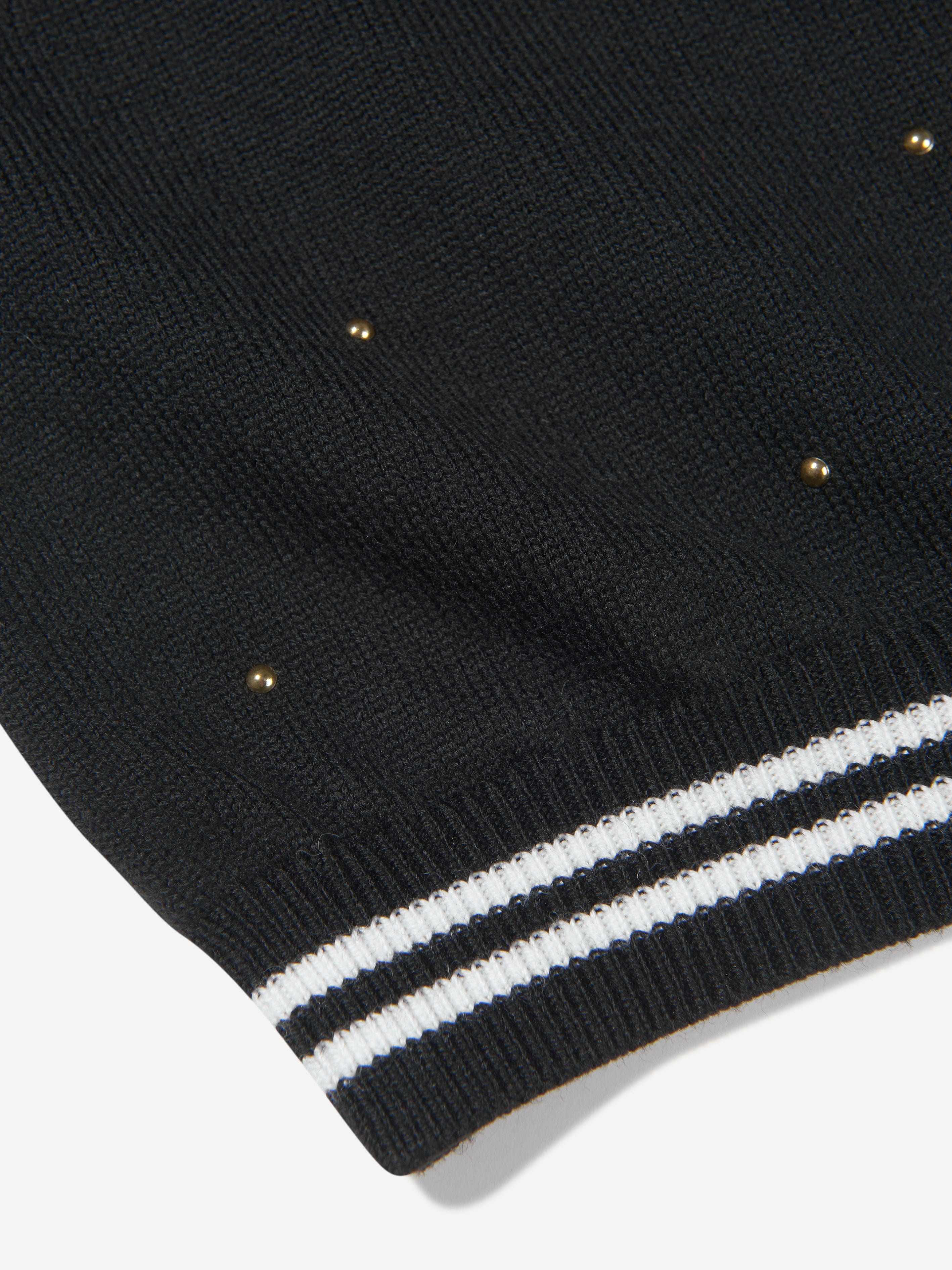 Balmain Girls Wool Knitted Logo Dress Deals Cheap Online