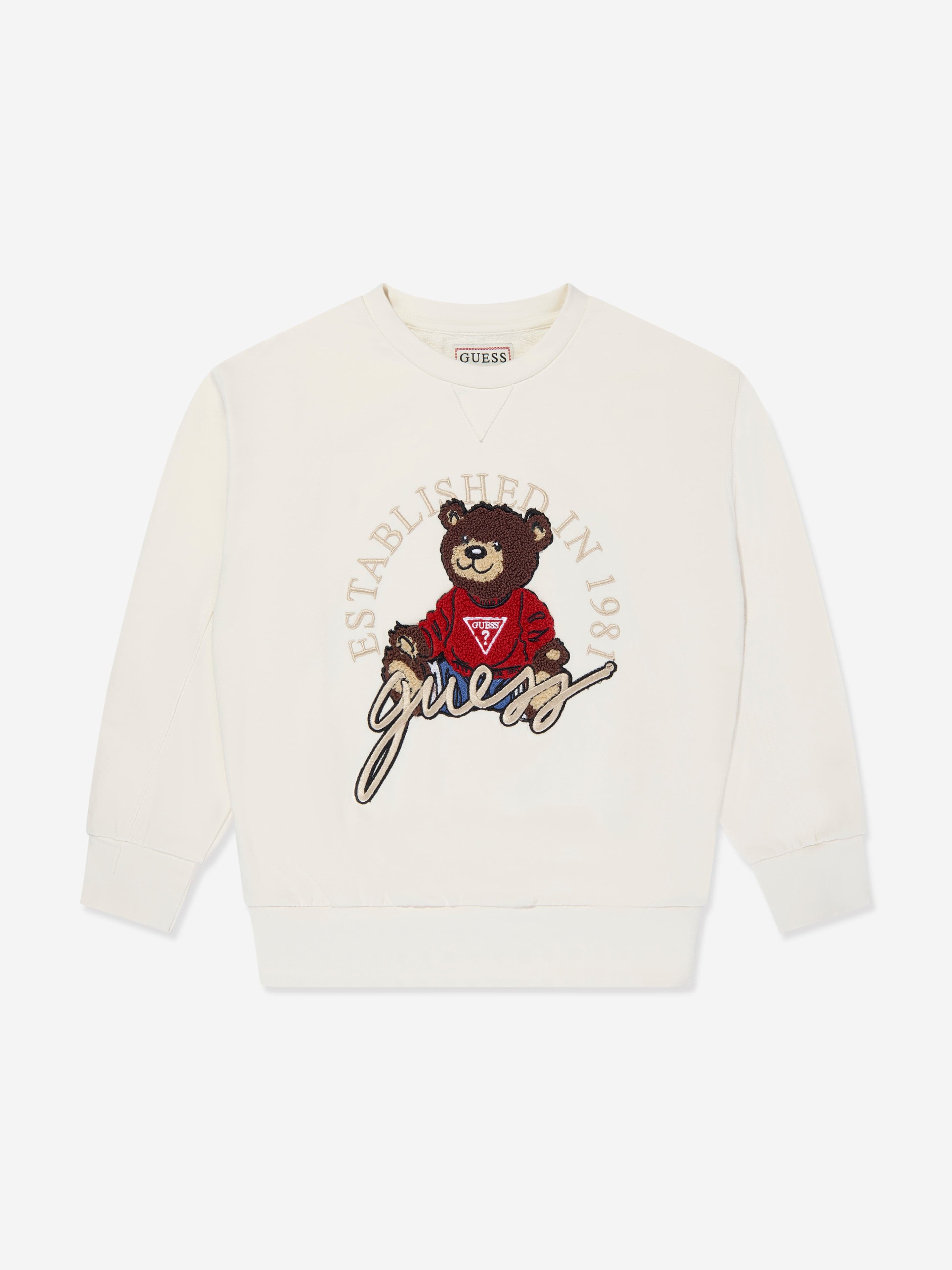 Kids Oversize Active Sweatshirt in White Cheap For Cheap